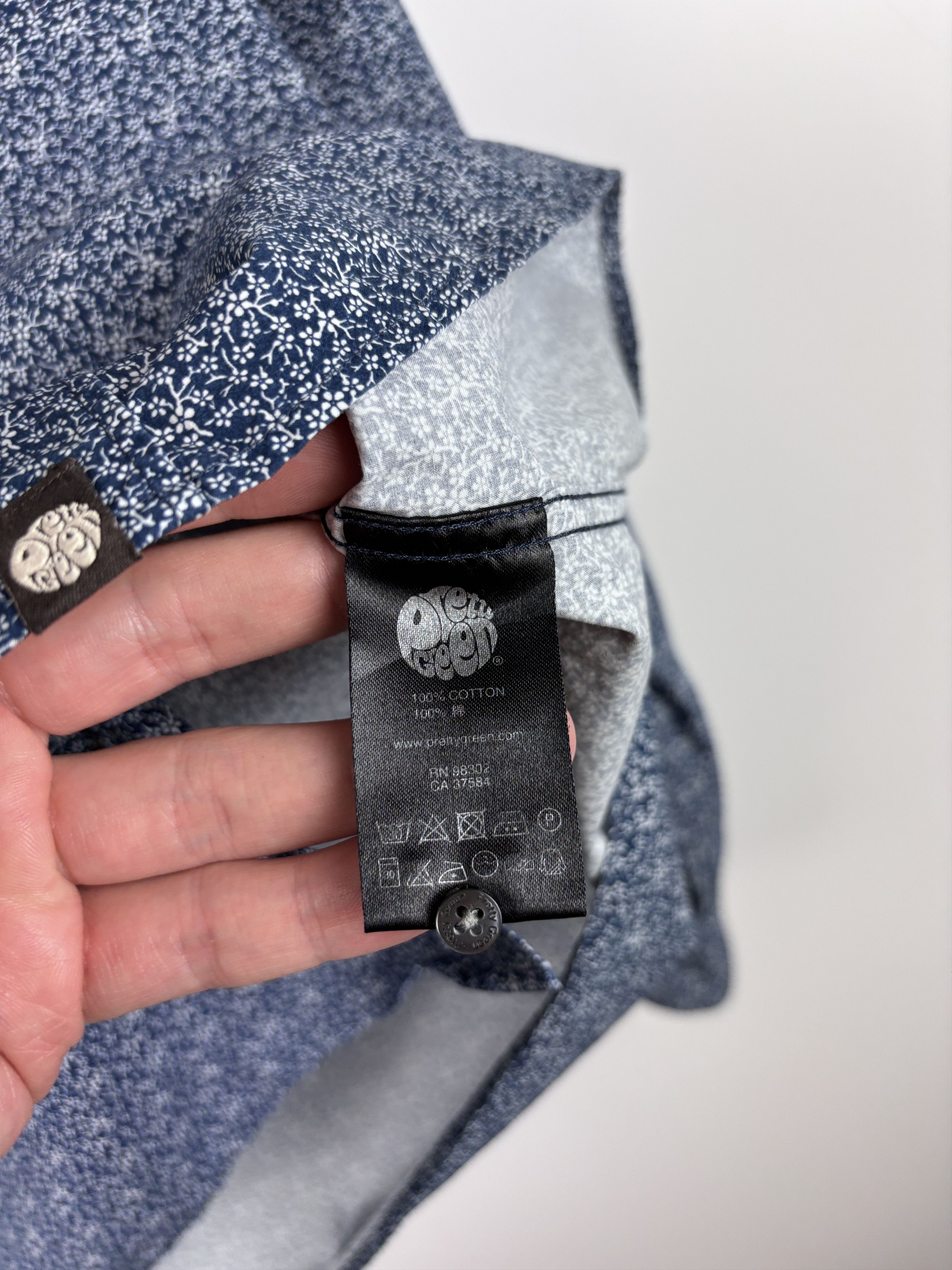 Pretty Green Pretty Green Button Down Floral Long Sleeve Shirt L Size US L / EU 52-54 / 3 - 8 Thumbnail