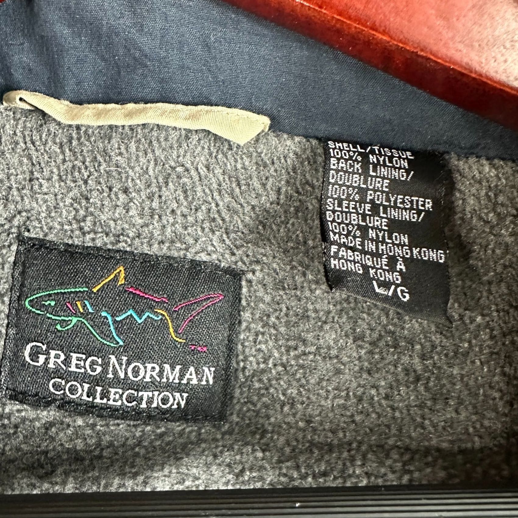 Vintage Greg Norman Jacket Mens L Tan Nylon Fleece Lined Hooded Bomber Jacket Classic Logo Pockets Zip Front Style: Modern, Casual, Travel, Fall, Winter Mens Size US L / EU 52-54 / 3 - 5 Thumbnail