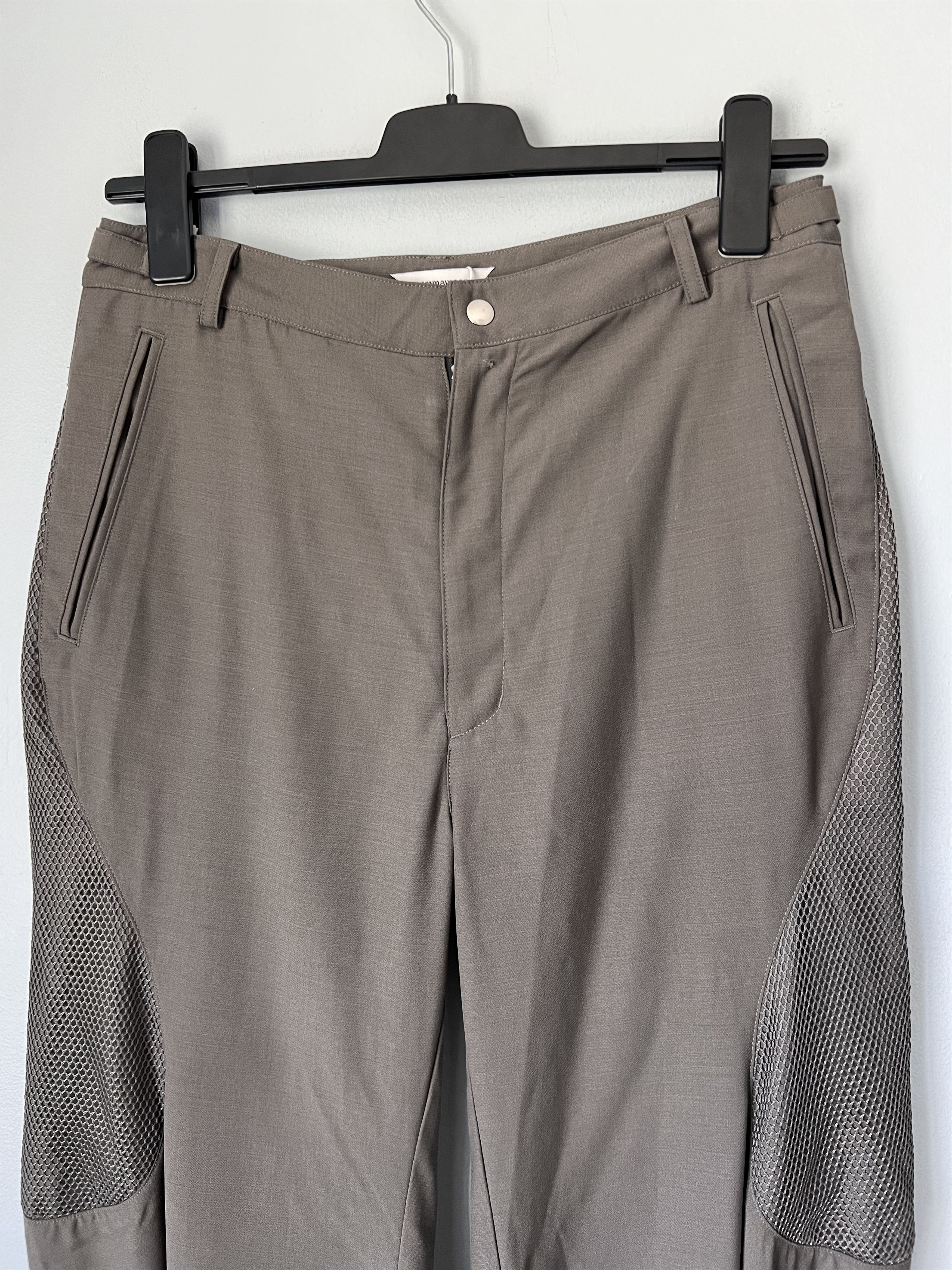 CMMAWEAR CMMAWEAR Articulated Back Zip Pants in Grey Size US 32 / EU 48 - 4 Thumbnail