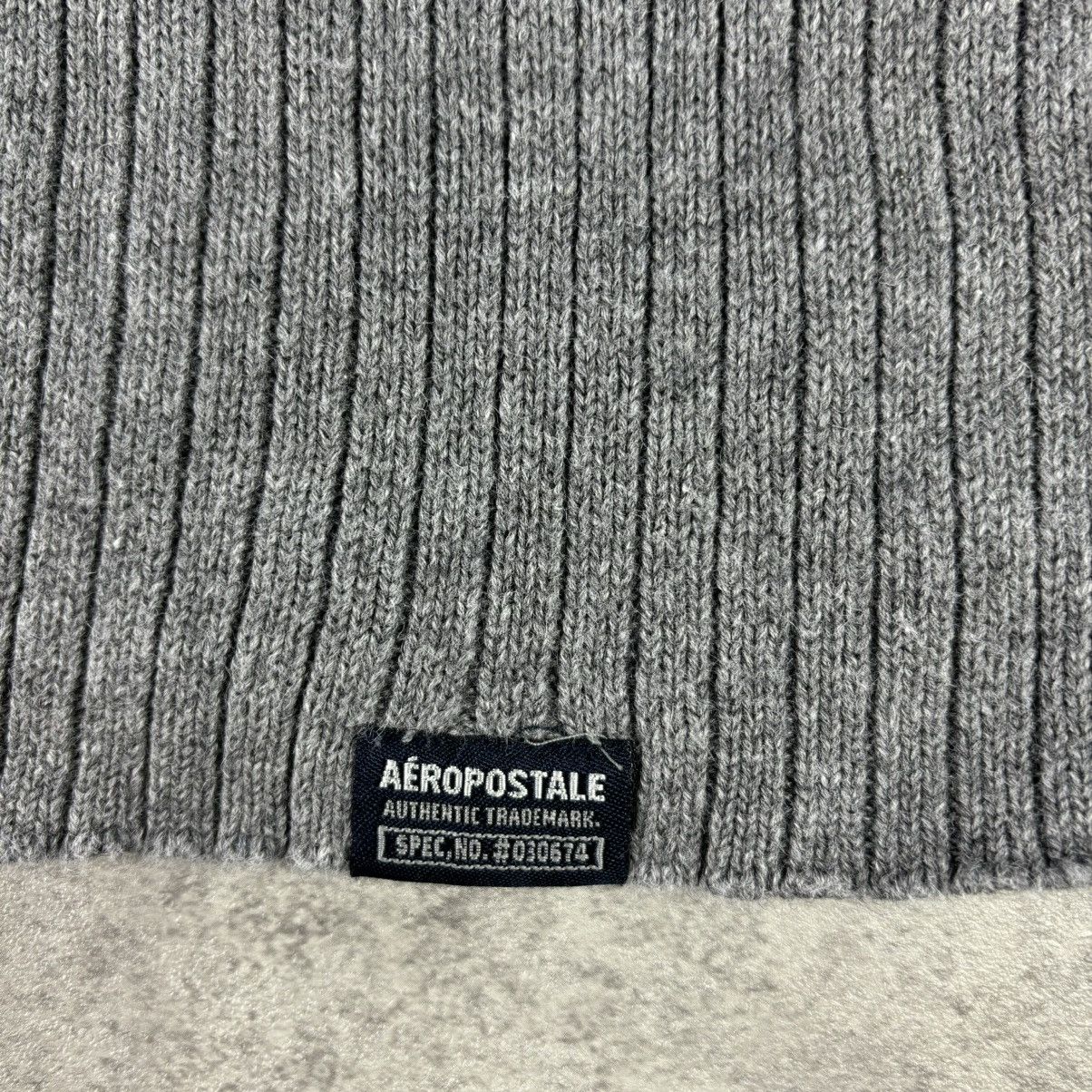 Aeropostale Y2k gray aeropostale quarter zip Size US L / EU 52-54 / 3 - 4 Thumbnail