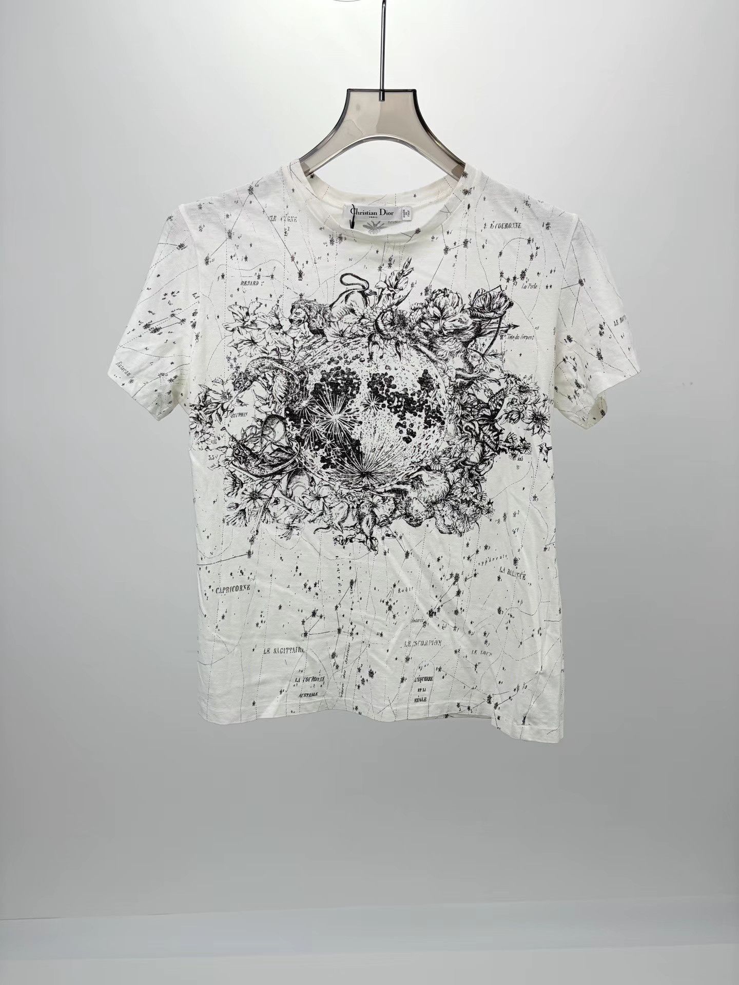 Dior DIOR Constellation Ink Painting Short Sleeve K1 Size US S / EU 44-46 / 1 - 1 Thumbnail