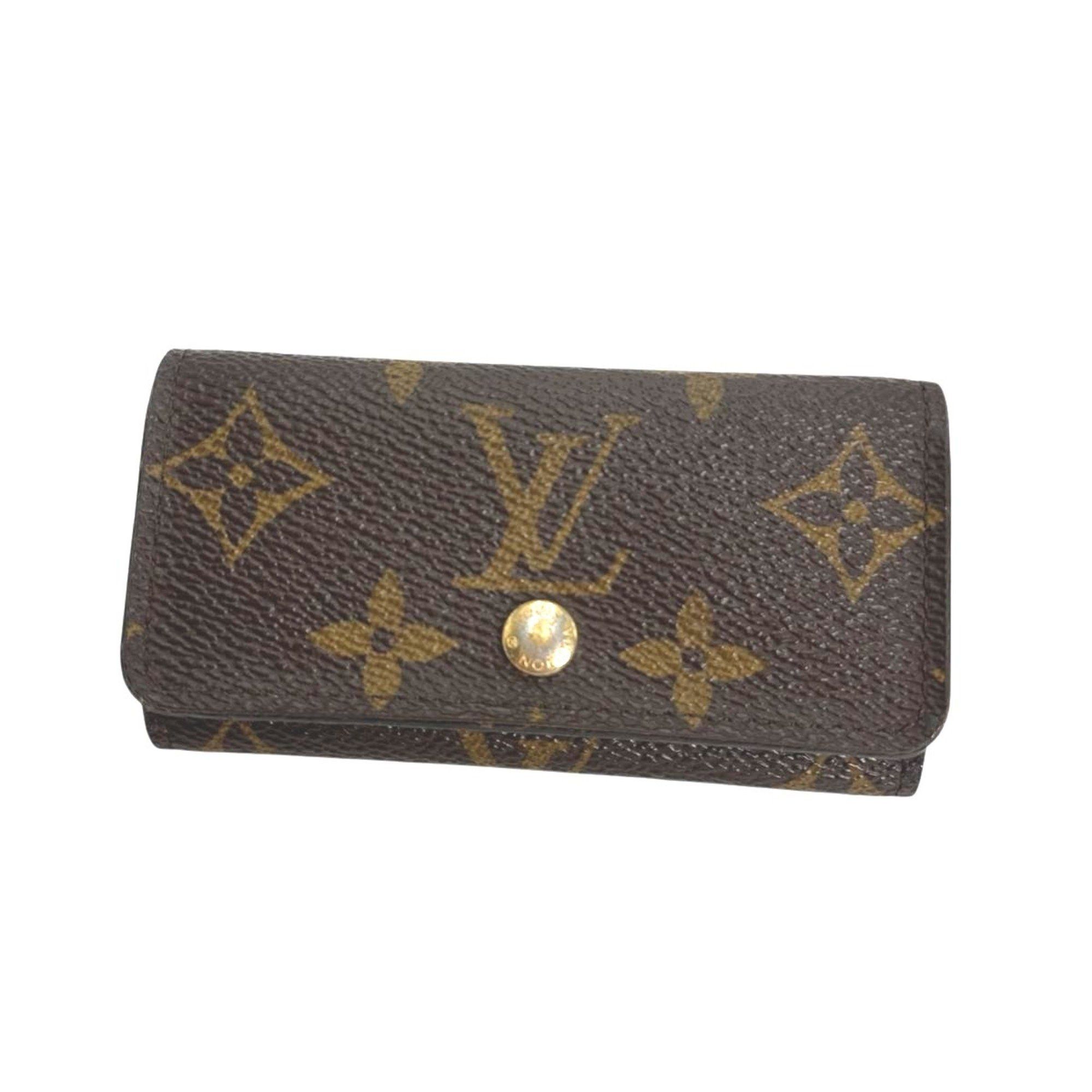 Louis Vuitton Louis Vuitton Key Case 4 Monogram Multicle Canvas M62631 Brown Size ONE SIZE - 1 Thumbnail