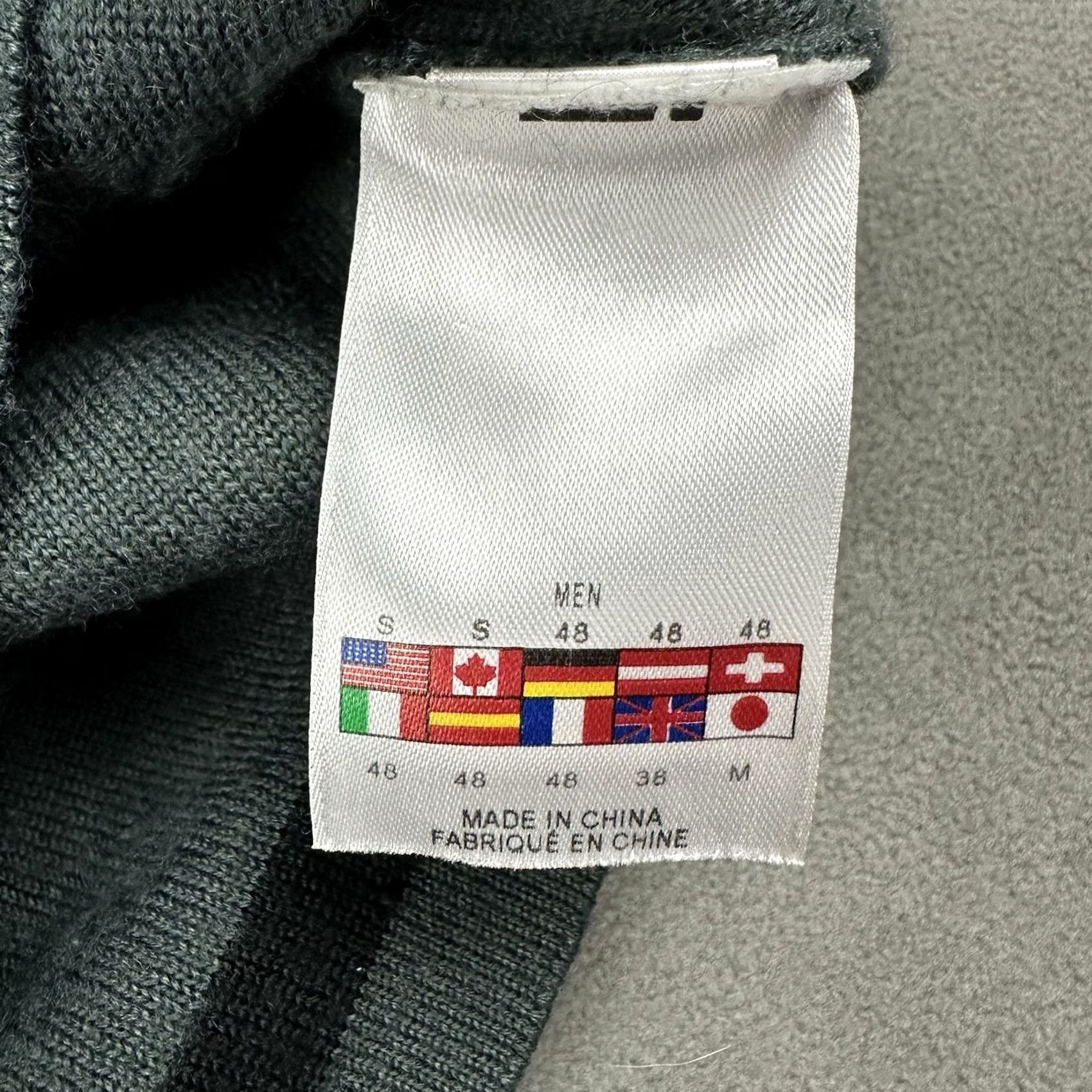 Spyder Spyder Sweater Mens Small Green Quarter Zip Wool Blend Pullover GUC Size US S / EU 44-46 / 1 - 5 Thumbnail