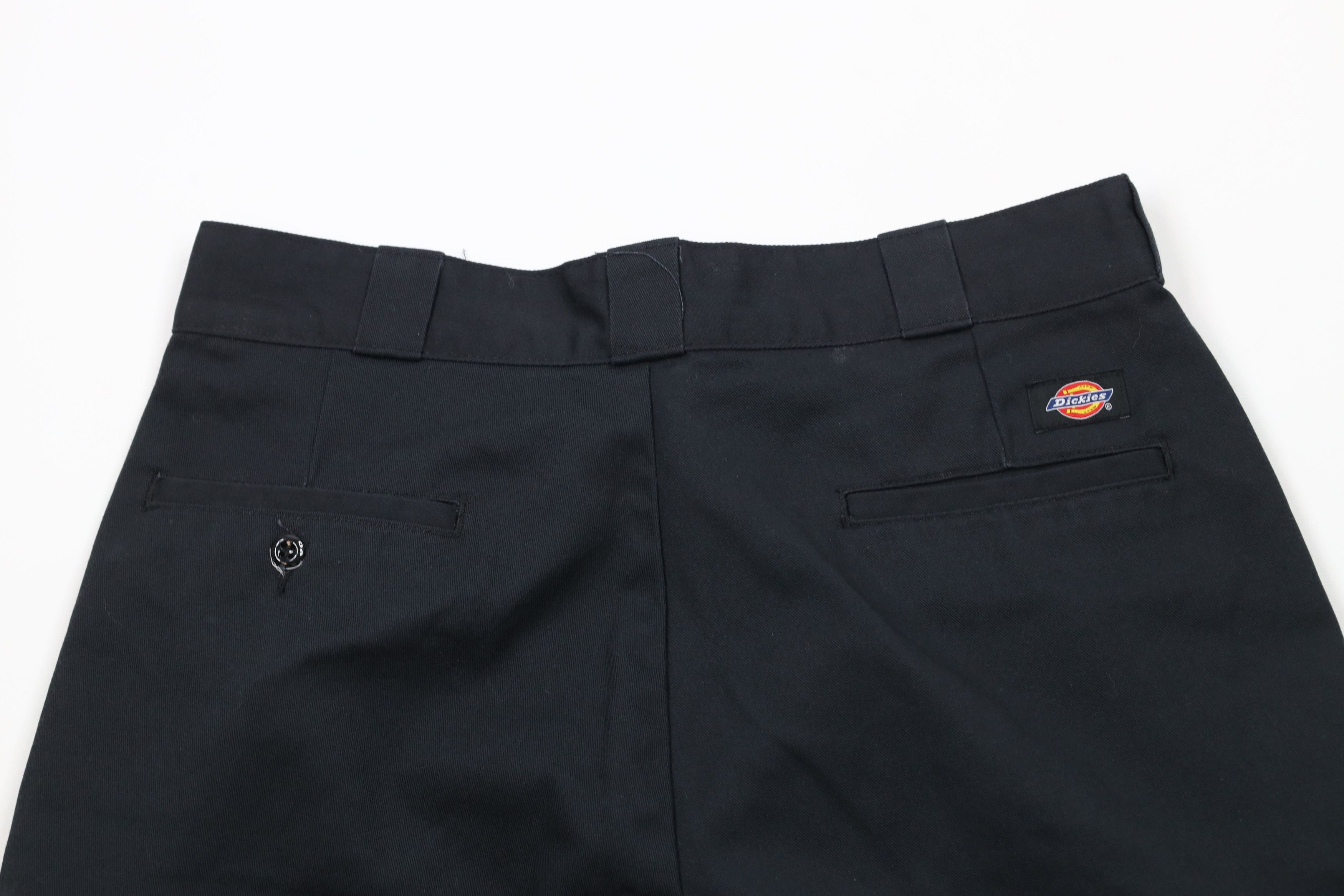 Dickies × Vintage Vintage Y2K Dickies Spell Out Loose Fit Cargo Shorts Black Size US 34 / EU 50 - 11 Thumbnail