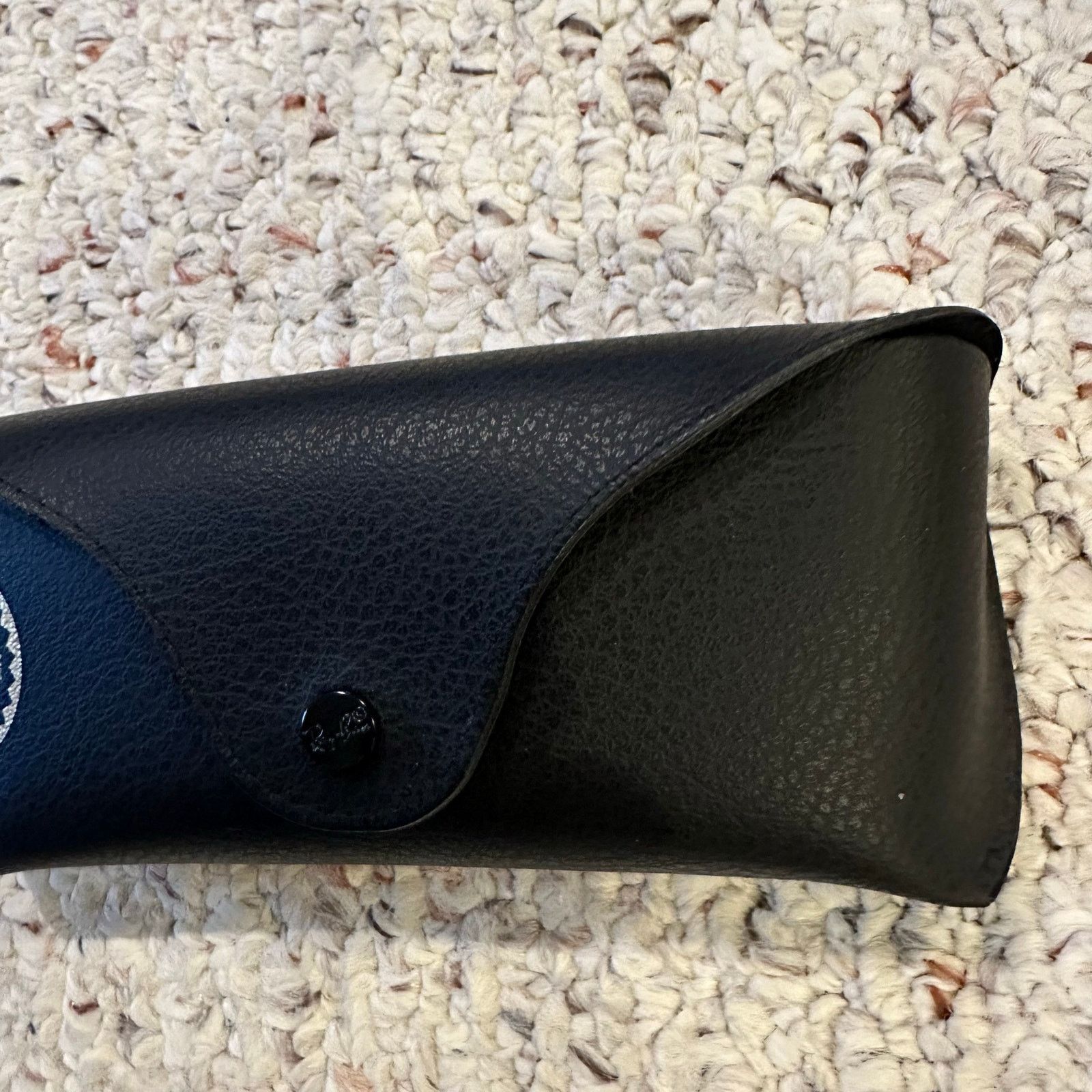 RayBan Ray ban Leather Universal Soft Sunglasses Case Black Travel Size ONE SIZE - 4 Thumbnail