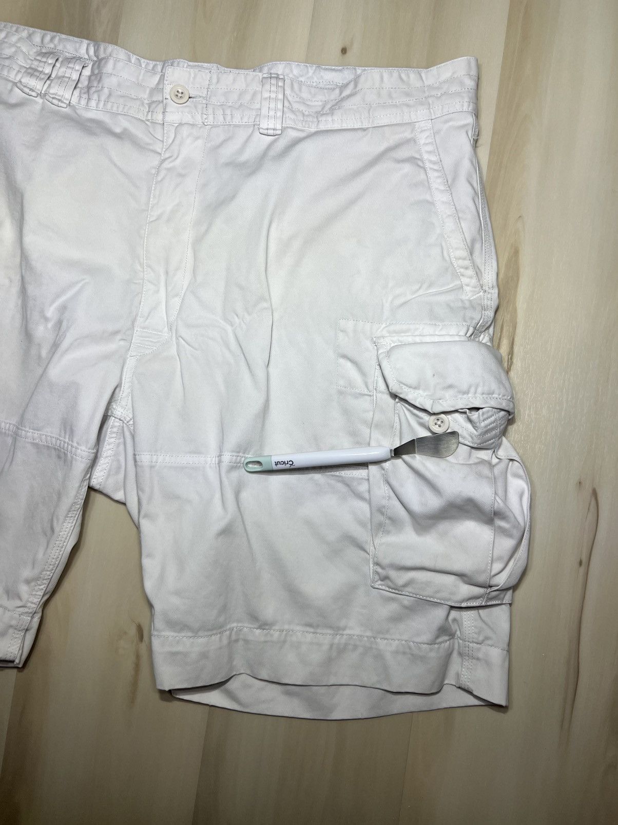 Polo Ralph Lauren Polo Ralph Lauren Shorts sz 42 White Cargo Pockets Utility Size US 42 / EU 58 - 11 Thumbnail