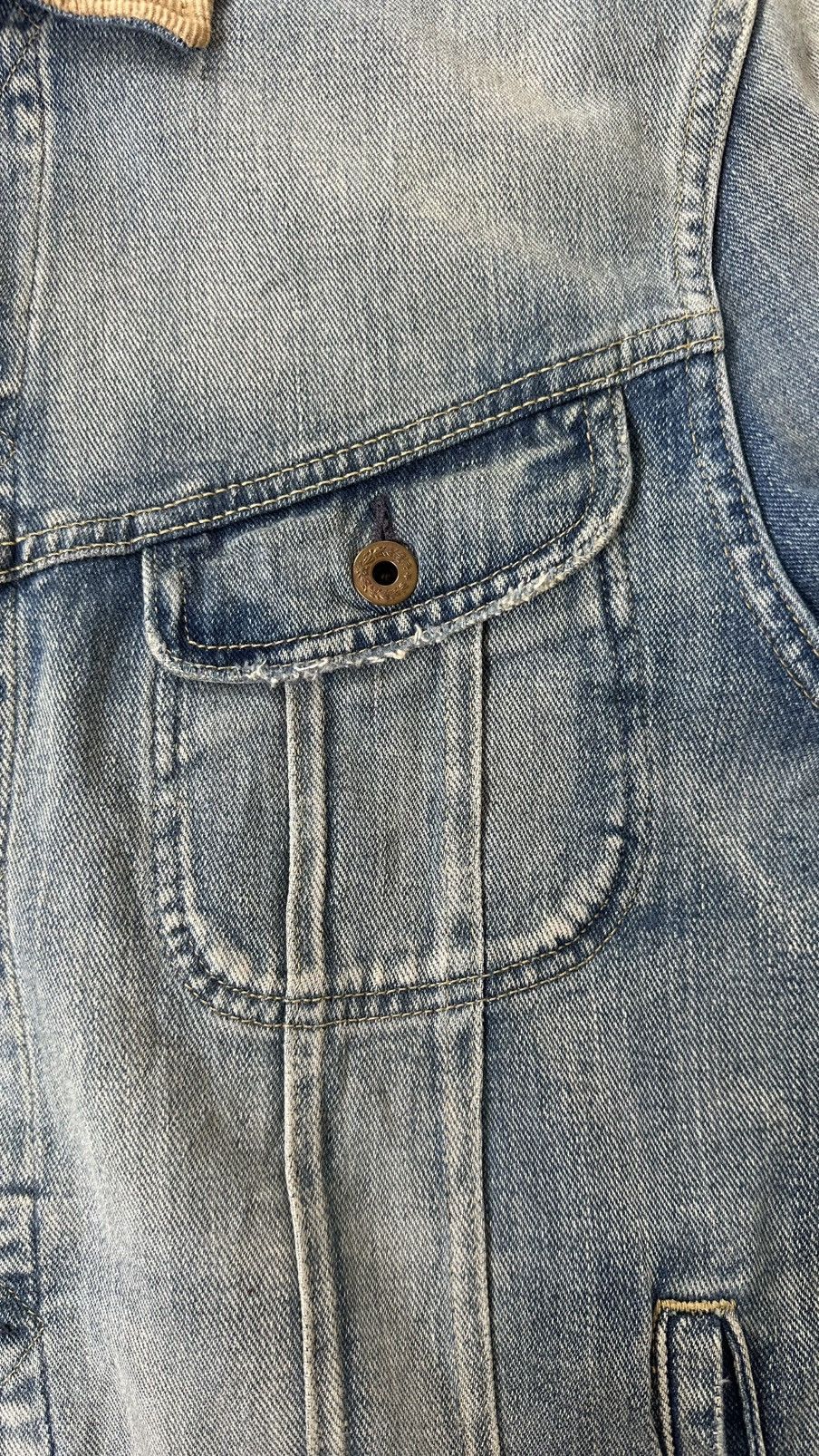 Denim & Supply Ralph Lauren VINTAGE DENIM & SUPPLY RL DISTRESSES JEANS JACKET Size US M / EU 48-50 / 2 - 5 Thumbnail