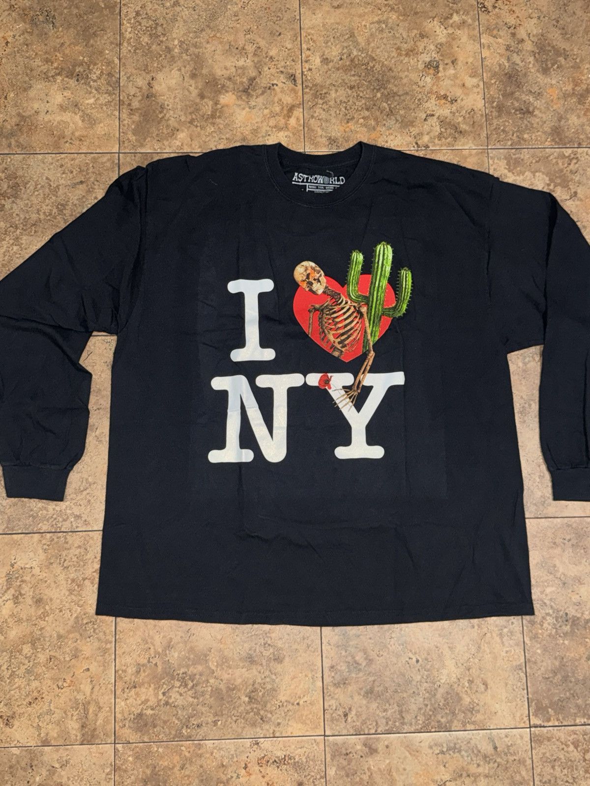 Travis Scott Travis Scott I Love NY astroworld t shirt Size US XL / EU 56 / 4 - 1 Thumbnail
