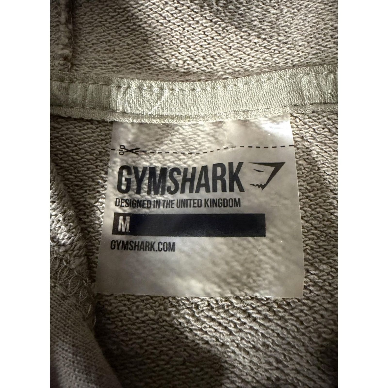 Gymshark Gymshark Hoodie Mens M Beige Full Zip Athletic Sweatshirt Hoodie Pockets Logo Size US M / EU 48-50 / 2 - 4 Thumbnail