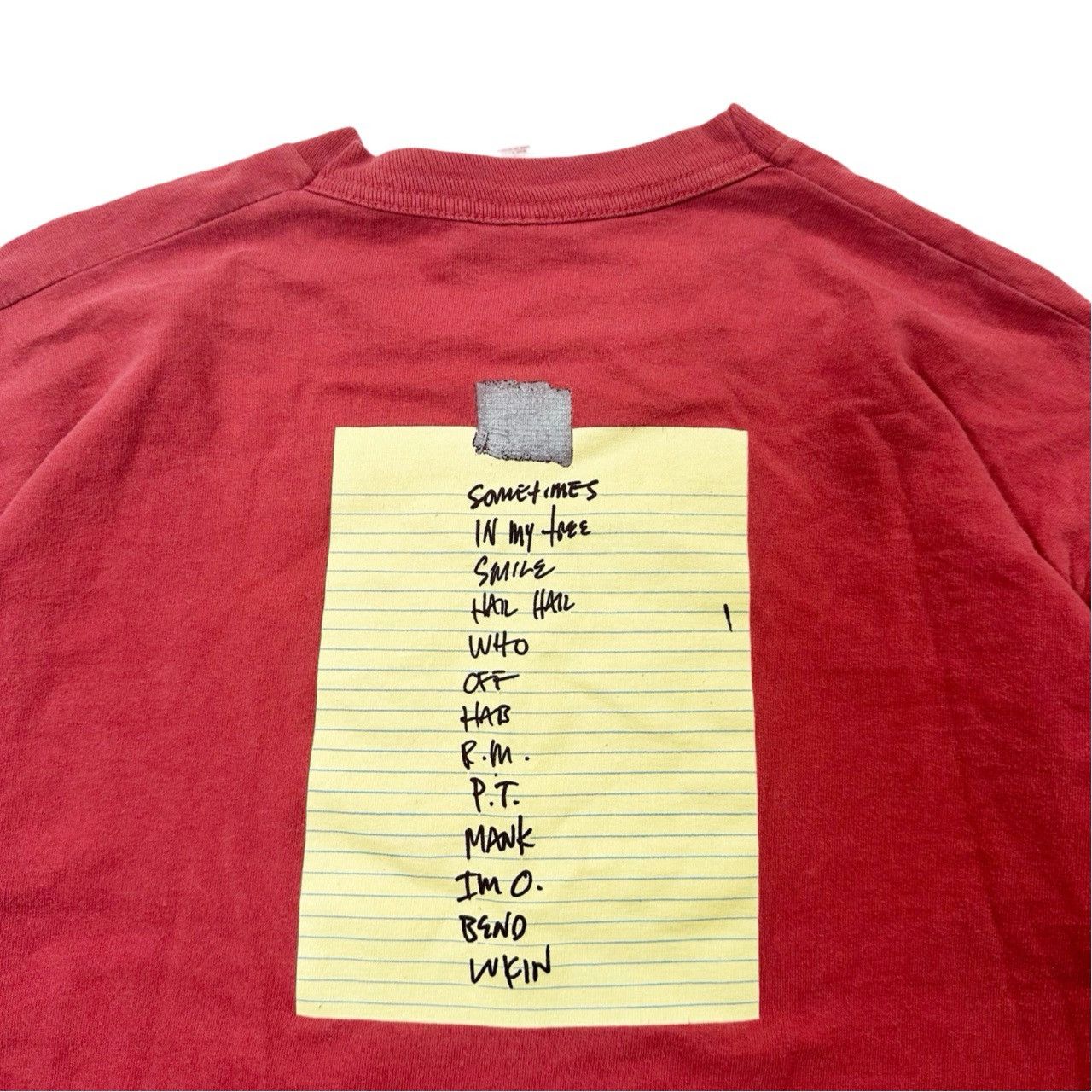 Vintage Vintage Rare Single Stitch Pearl Jam No Code Graphic Band Size US XL / EU 56 / 4 - 6 Thumbnail