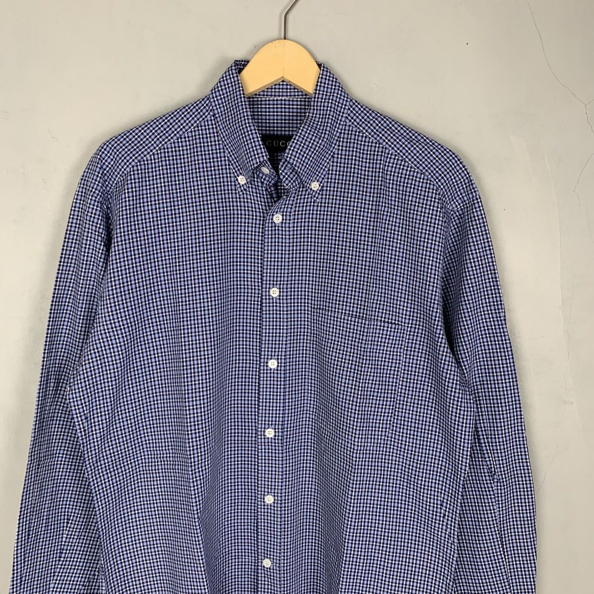 Gucci Gucci Plaid Shirt Size US L / EU 52-54 / 3 - 4 Thumbnail