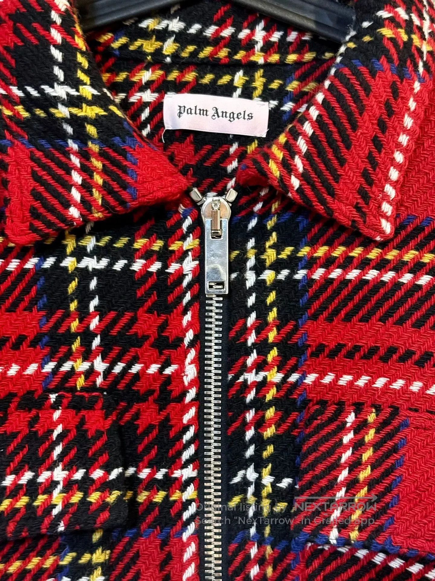 Palm Angels Palm Angels Wool Blend Shirt. Size US M / EU 48-50 / 2 - 3 Thumbnail