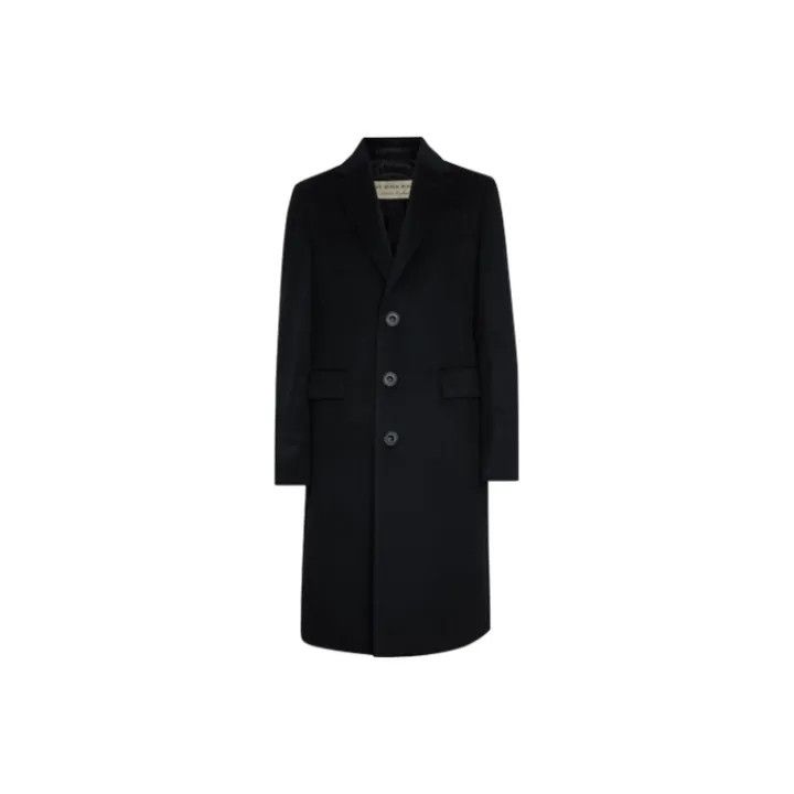 Burberry Burberry Black Wool Tailored Overcoat for Men Size US L / EU 52-54 / 3 - 1 Thumbnail