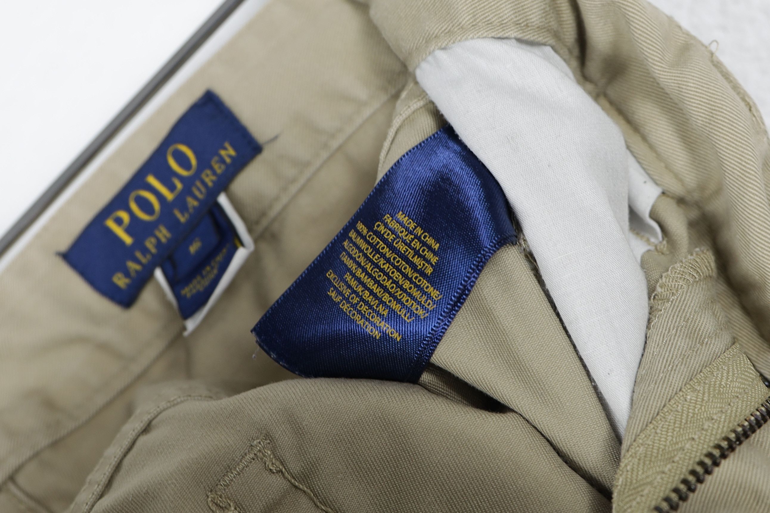 Polo Ralph Lauren Womens Polo Ralph Lauren Dungarees Beige Pants Size 28" / US 6 / IT 42 - 6 Thumbnail