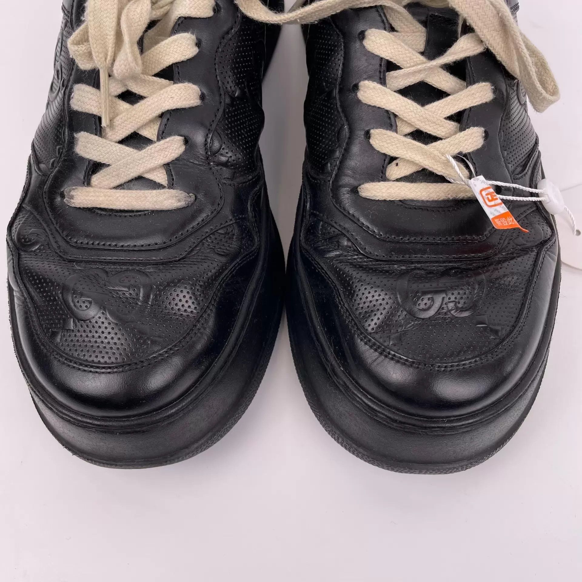 Gucci Gucci Black Sneakers Size 42 Size US 9.5 / EU 42-43 - 3 Thumbnail