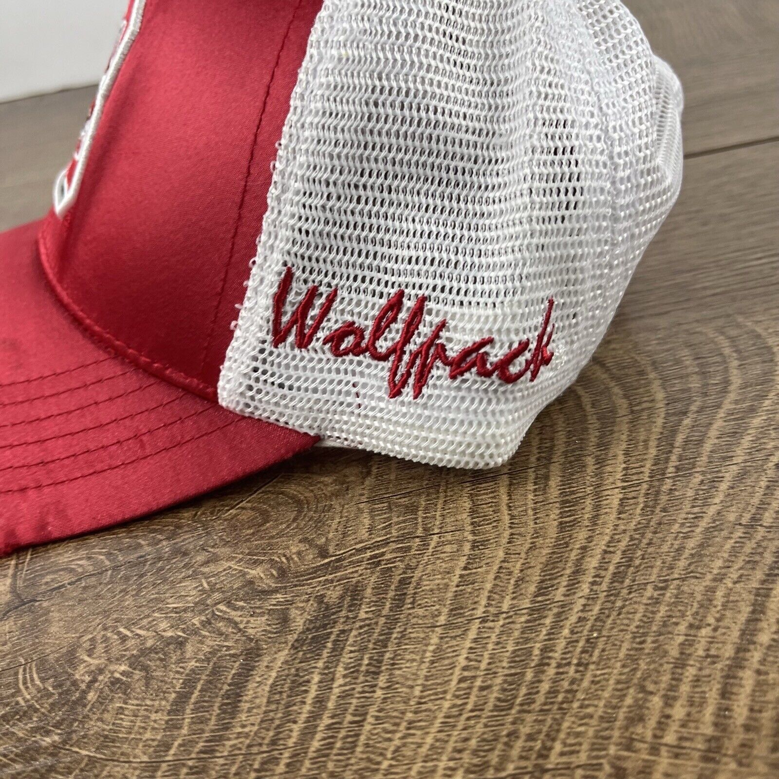 Other NC State Wolfpack Hat NCSU Wolf Pack Red Cap Adjustable Red Size ONE SIZE - 8 Thumbnail