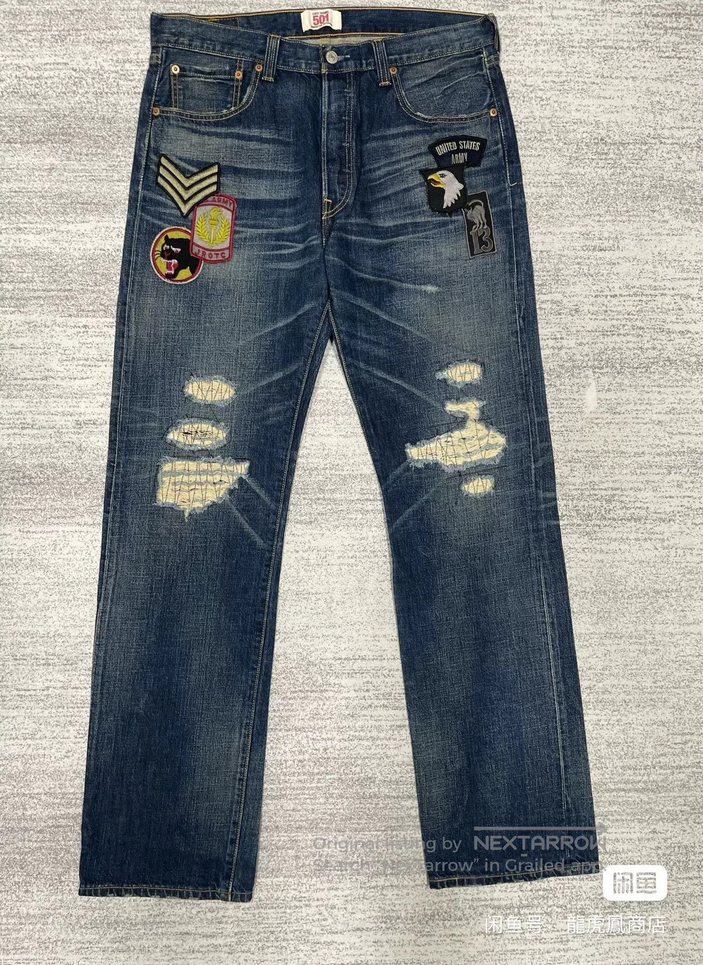 Levi's Vintage Clothing Levi's Vintage Bape WTAPS Jeans. Size US 34 / EU 50 - 5 Thumbnail