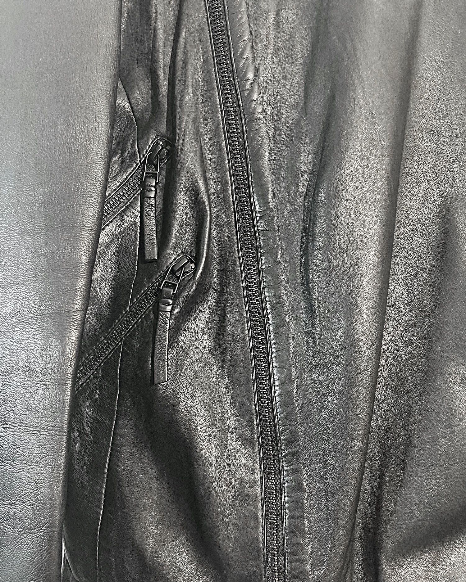 Barbara I Gongini Soft Leather Biker Size US M / EU 48-50 / 2 - 10 Thumbnail