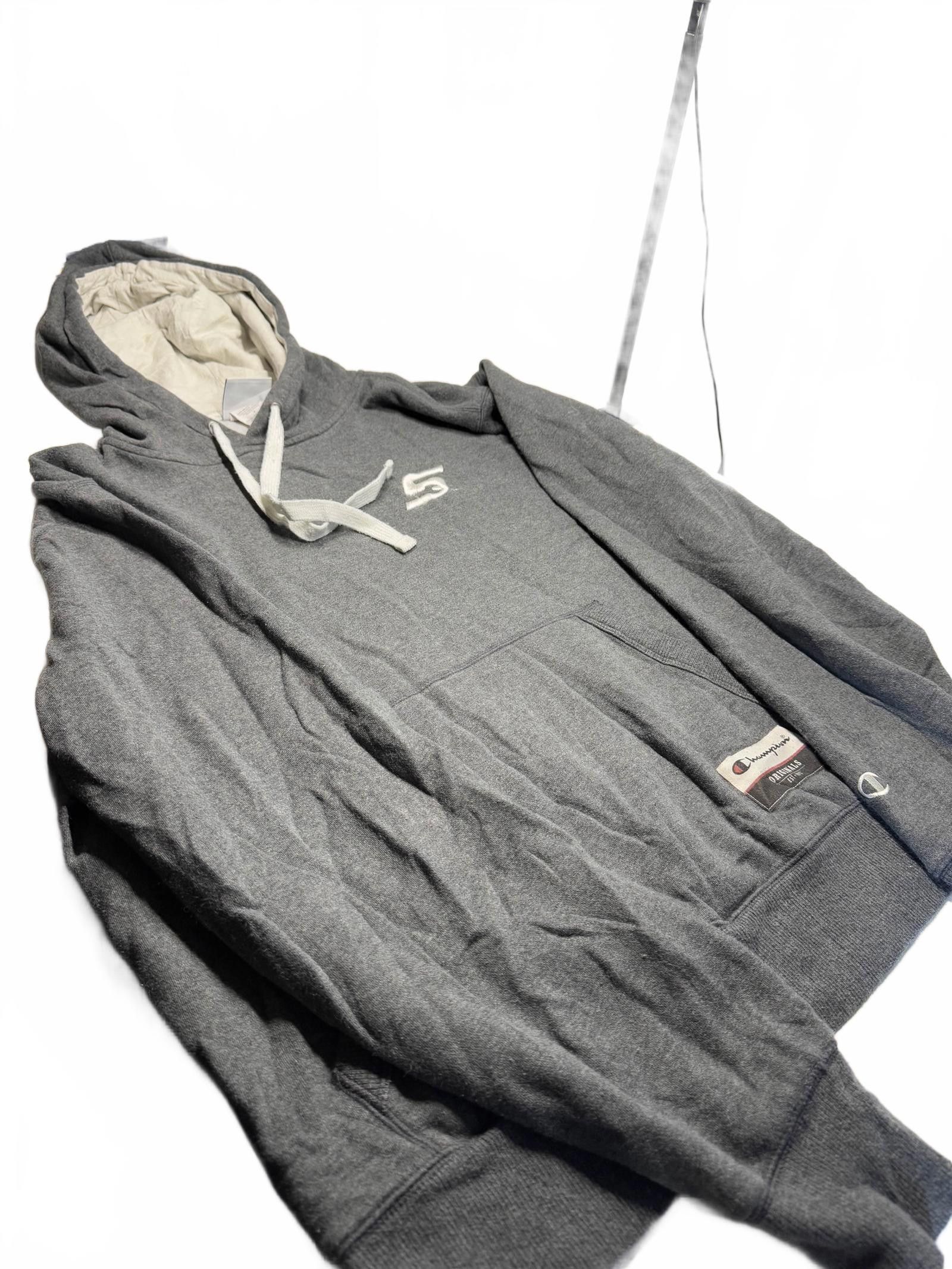 Champion Vintage Champion Hoodie Grey White Accents Large Size US M / EU 48-50 / 2 - 3 Thumbnail