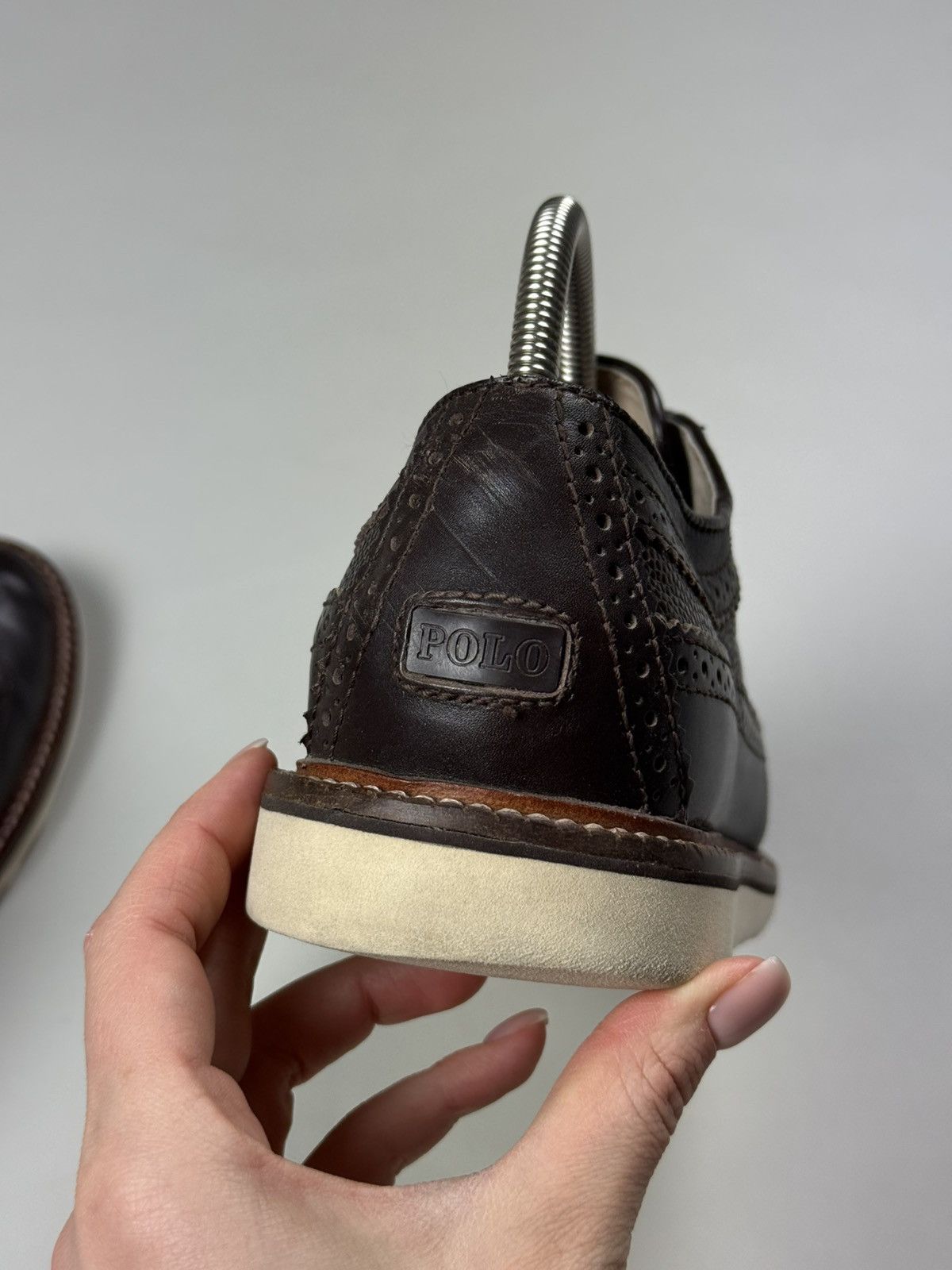 Polo Ralph Lauren Polo Ralph Lauren Men’s Oxford Leather Formal Shoes Size US 10 / EU 43 - 19 Thumbnail