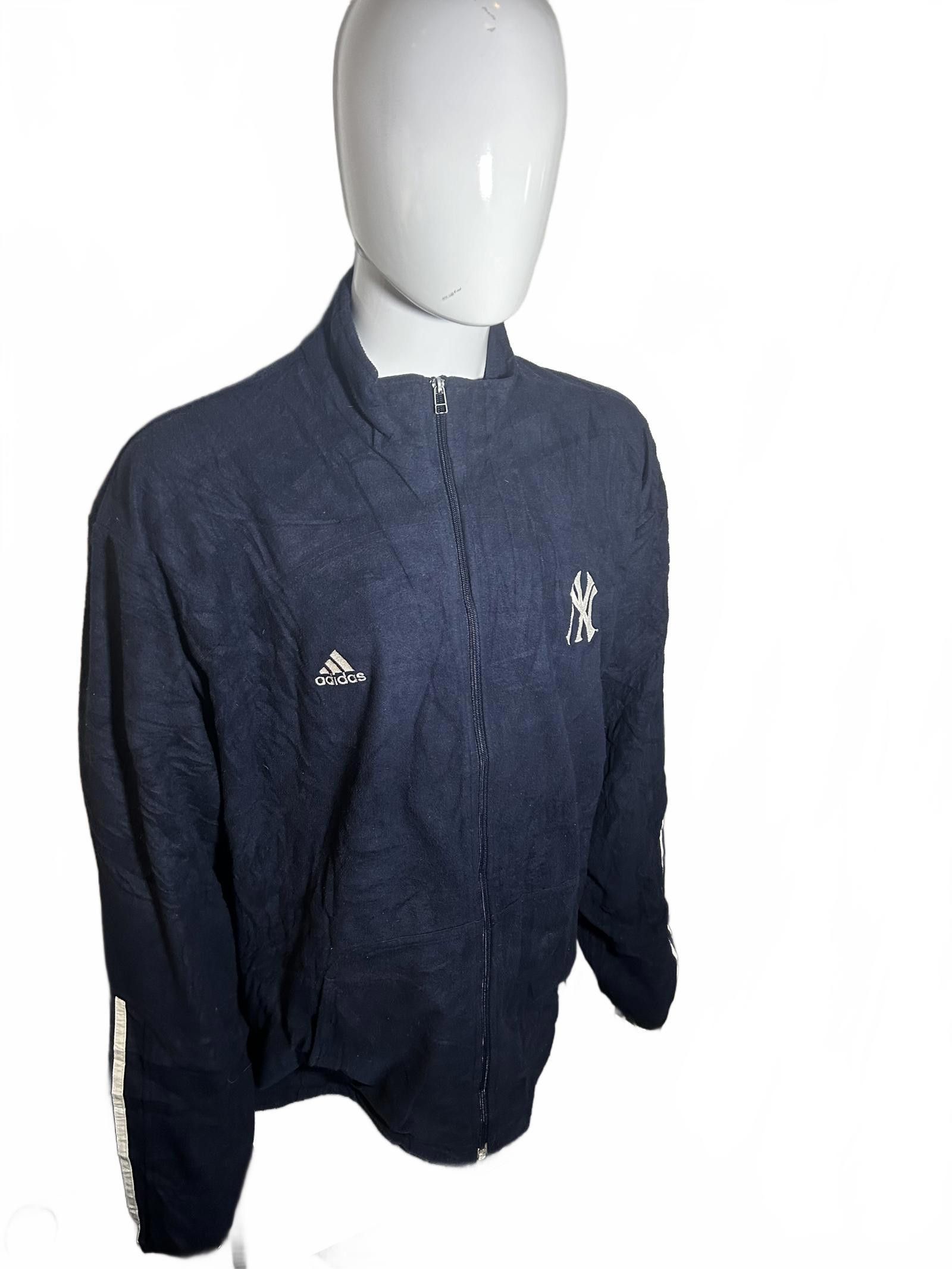 Adidas Adidas New York Yankees Track Jacket Size US L / EU 52-54 / 3 - 3 Thumbnail