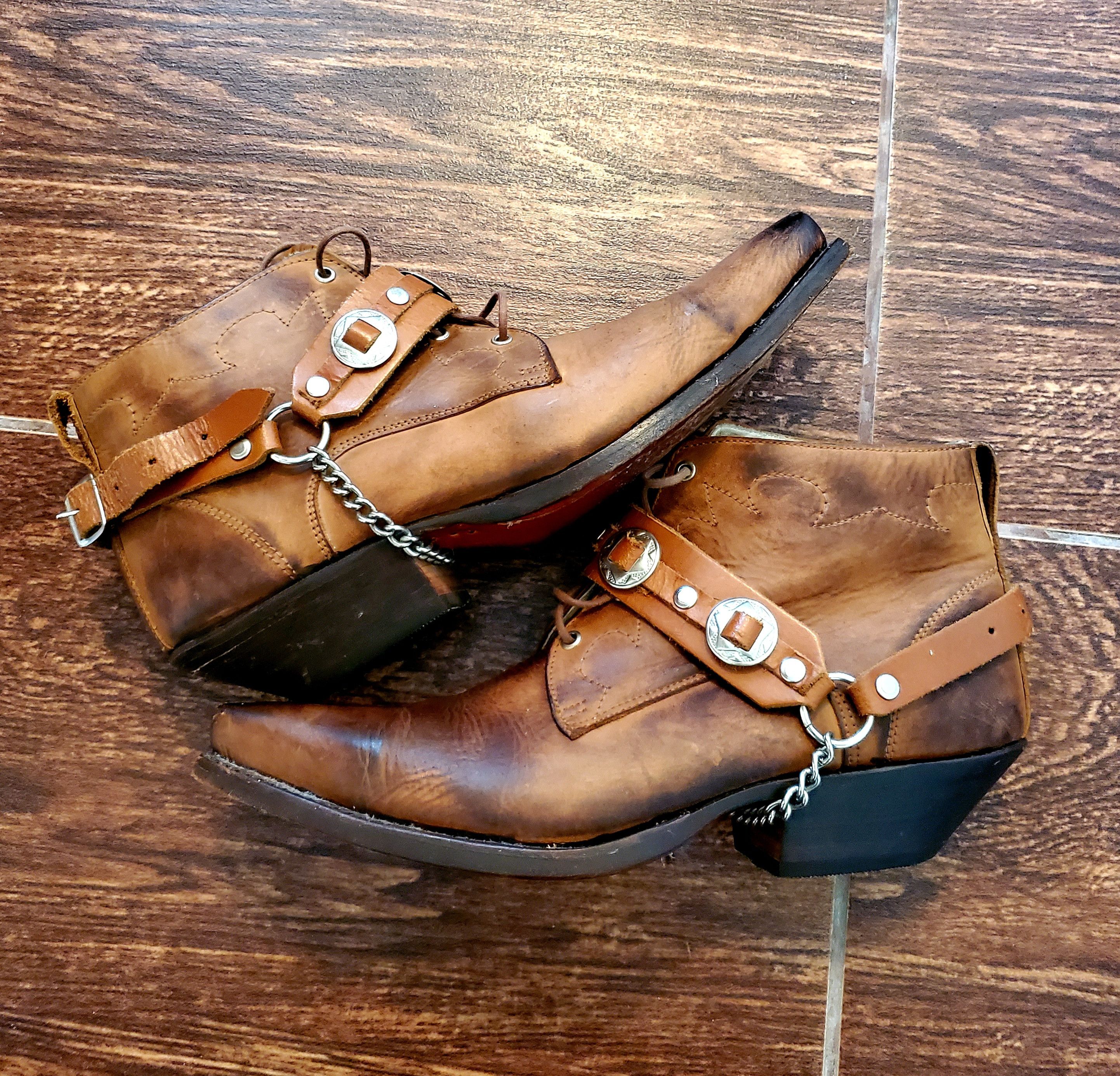 Chelsea Soccer × Cowboy Equipment × Vintage Vintage Western Cowboy Chelsea Boots size 38 Size US 8 / IT 38 - 1 Thumbnail