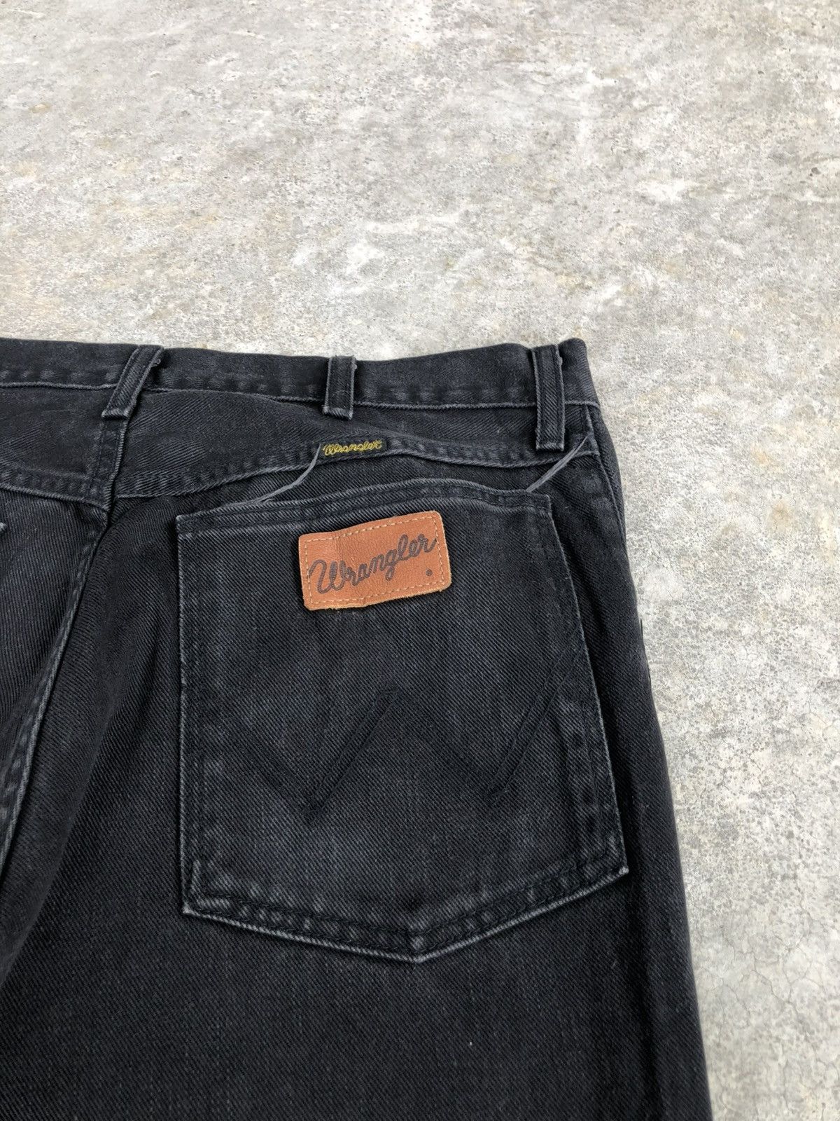 If Six Was Nine Y2k Wrangler Flared Jeans Distressed Jeans Size US 32 / EU 48 - 16 Thumbnail