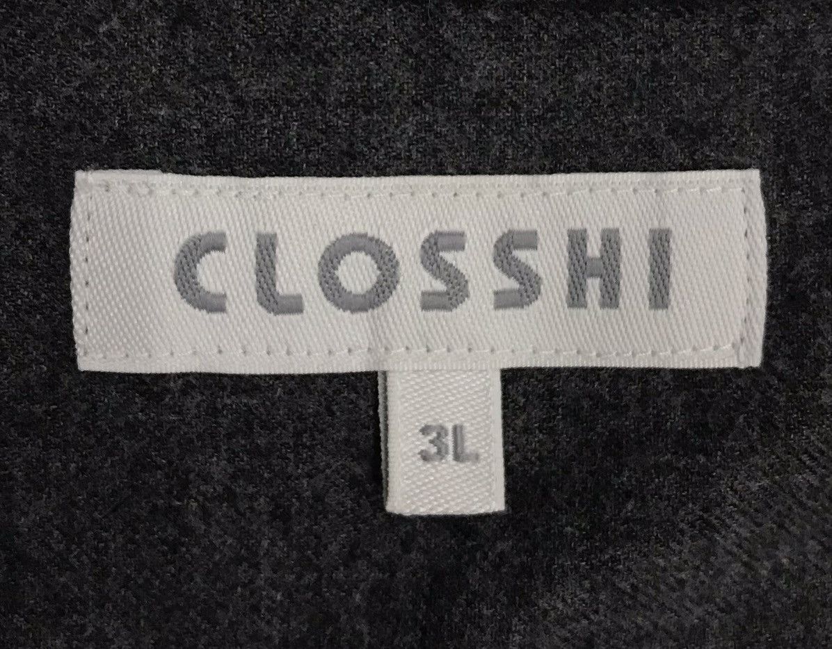 Harris Tweed × Vintage Vintage Closshi Harris Tweed Shirt Button Ups Size US XXL / EU 58 / 5 - 11 Thumbnail