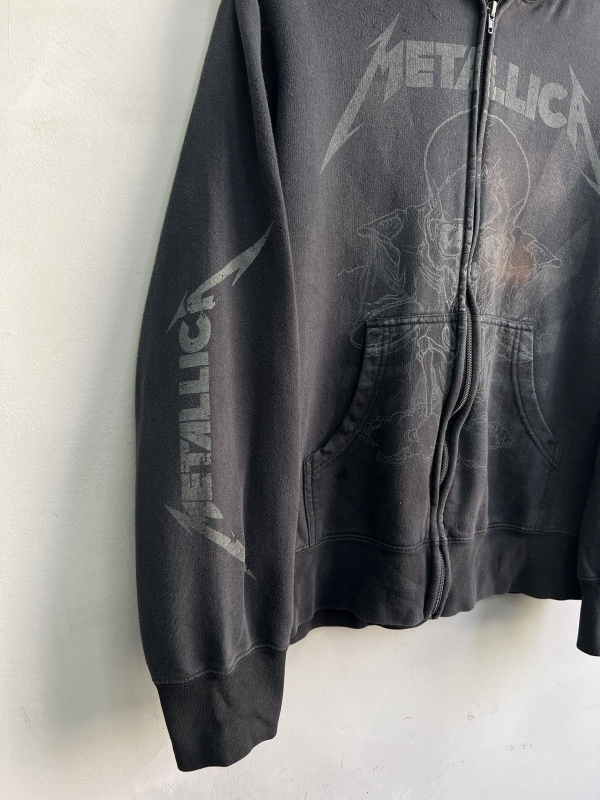 Metallica METTALICA 2000s tour hoodie y2k hype kanye west style Size US M / EU 48-50 / 2 - 3 Thumbnail