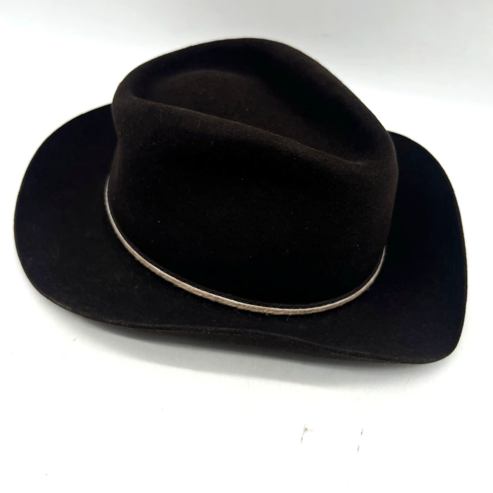 Goorin Bros. Goorin Bros Hat Cowboy XL Mens Merino Wool Western Black Fedora Felt Wide Brim Made USA Classic Western Christmas? Size ONE SIZE - 5 Thumbnail