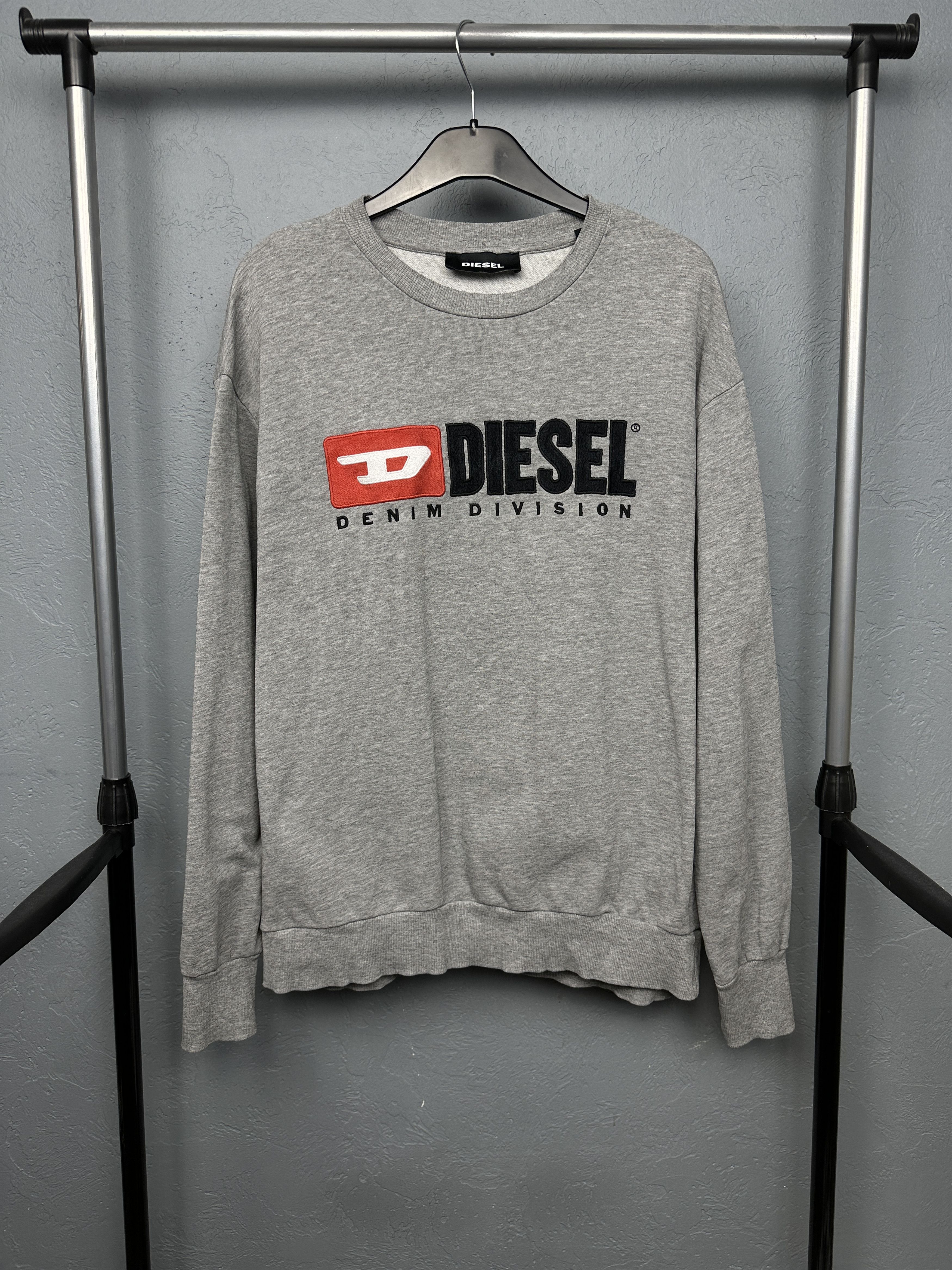 Diesel Diesel Mens Big Logo Sweatshirt Size US M / EU 48-50 / 2 - 1 Thumbnail