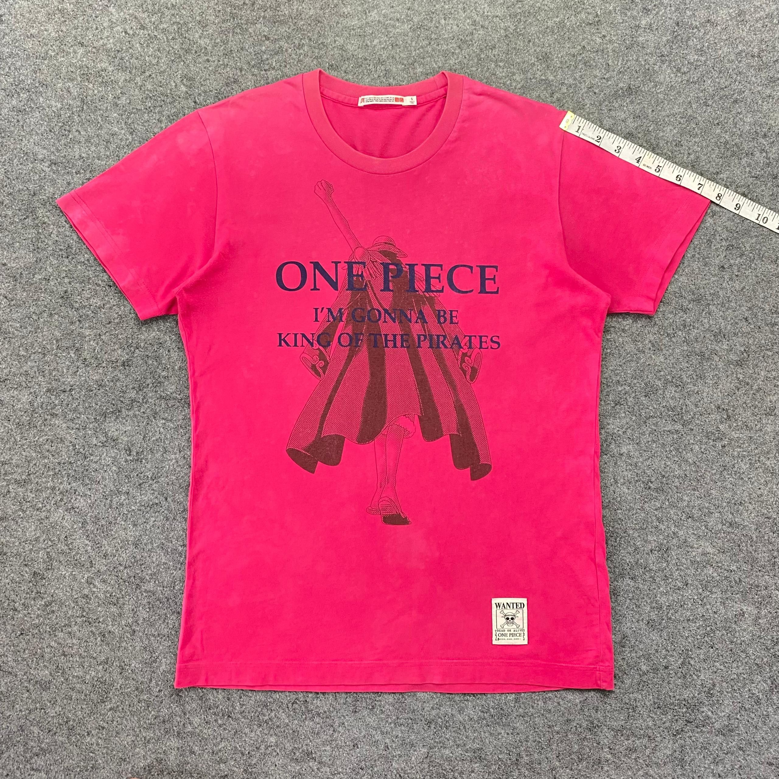 One Piece Vintage One Piece Wanted Anime Tshirt Size US M / EU 48-50 / 2 - 4 Thumbnail