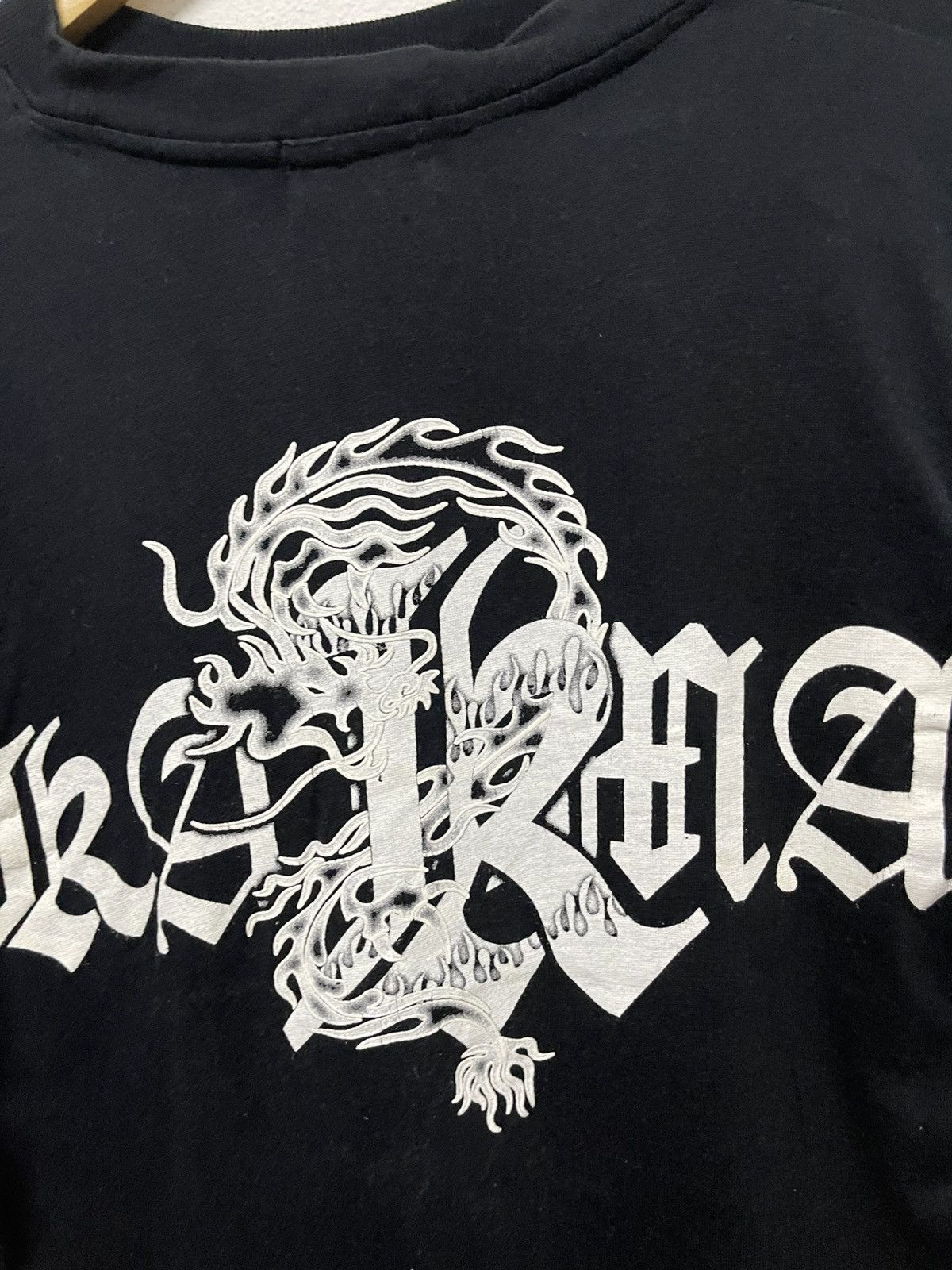 Japanese Brand 2000s KARMA DRAGON FLAME SLEEVE RARE DESIGN Size US S / EU 44-46 / 1 - 8 Thumbnail