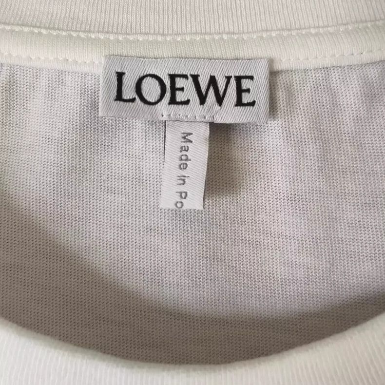 Loewe LOEWE Cotton pull cord design short sleeve T-shirt Size S / US 4 / IT 40 - 4 Thumbnail