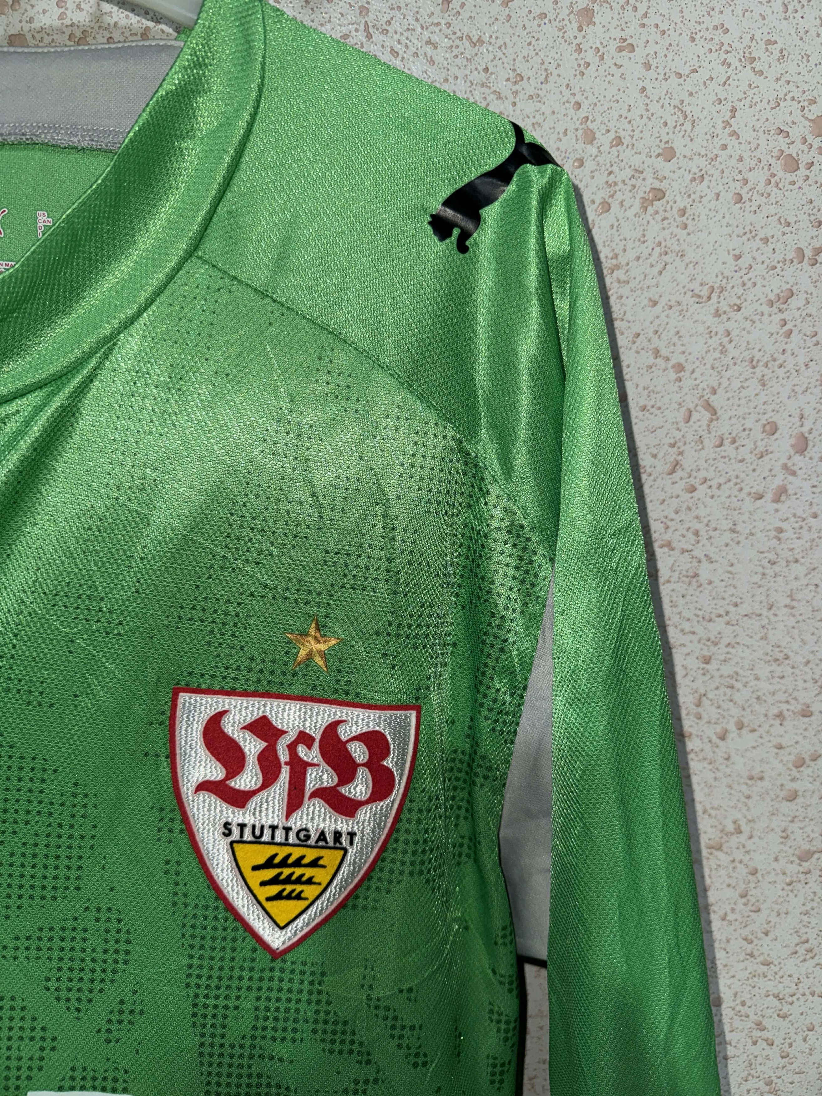 Puma Stuttgart 2007/08 Vintage Puma Goalkeeper Shirt Size US XL / EU 56 / 4 - 3 Thumbnail