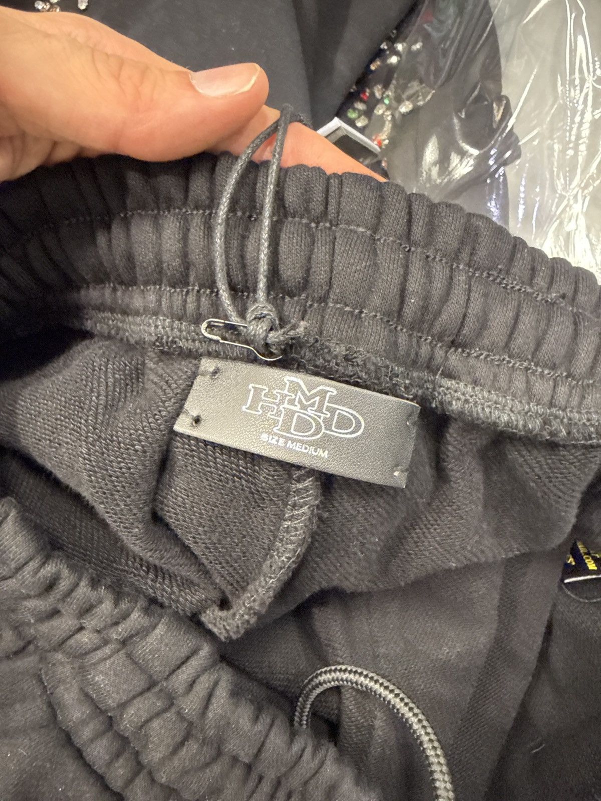 HMDD HMDD Studded Sweat Pant Black/Multi Medium Size US 32 / EU 48 - 3 Thumbnail