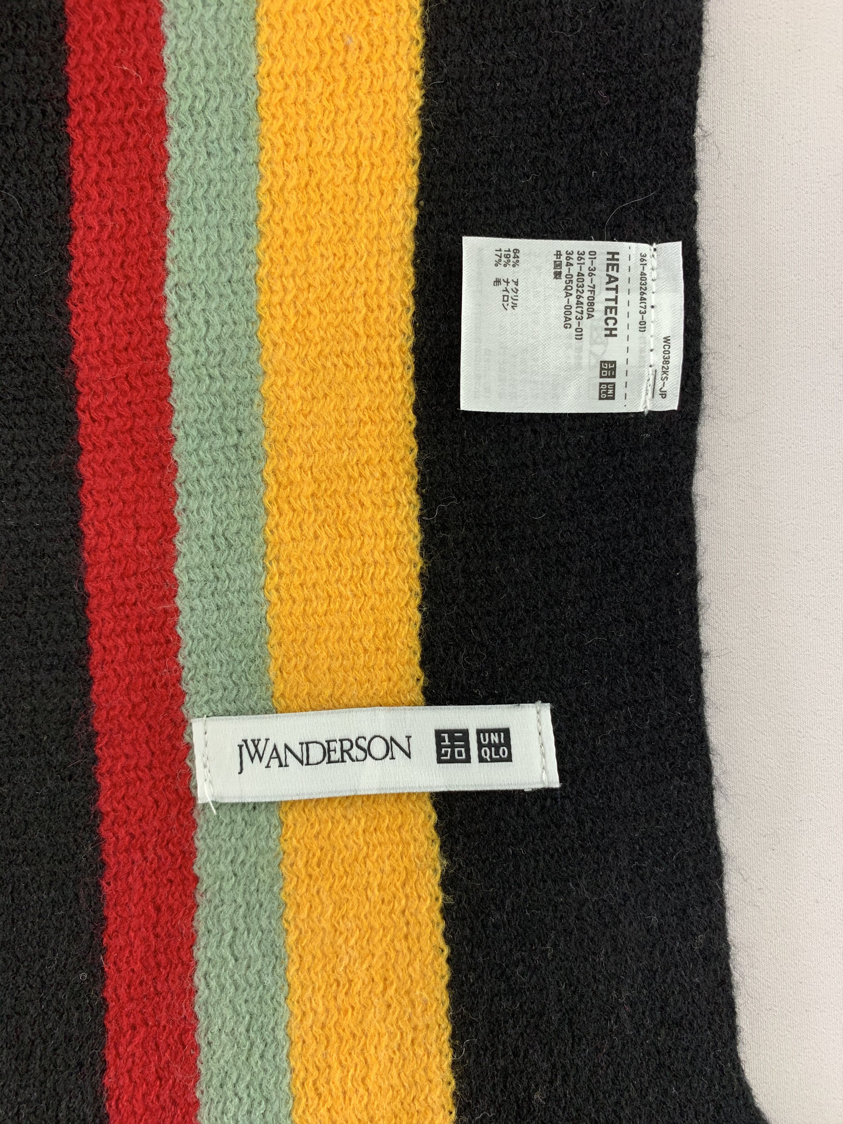 JW Anderson JW Anderson x Uniqlo Scarf Wool Muffler Neck Wrap BL4280 Size ONE SIZE - 4 Thumbnail