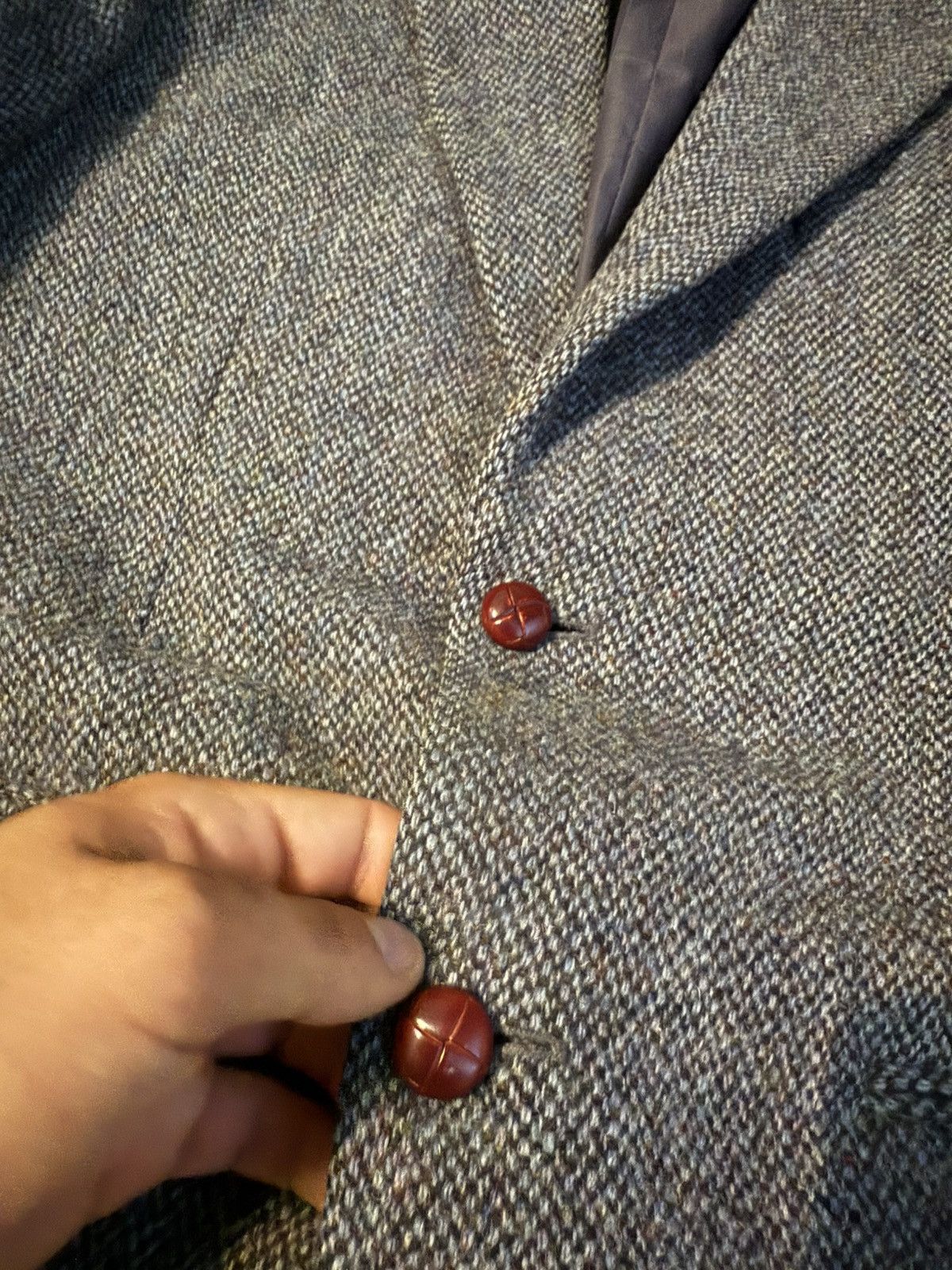 Harris Tweed Harris Tweed Blazer Size 40L - 4 Thumbnail