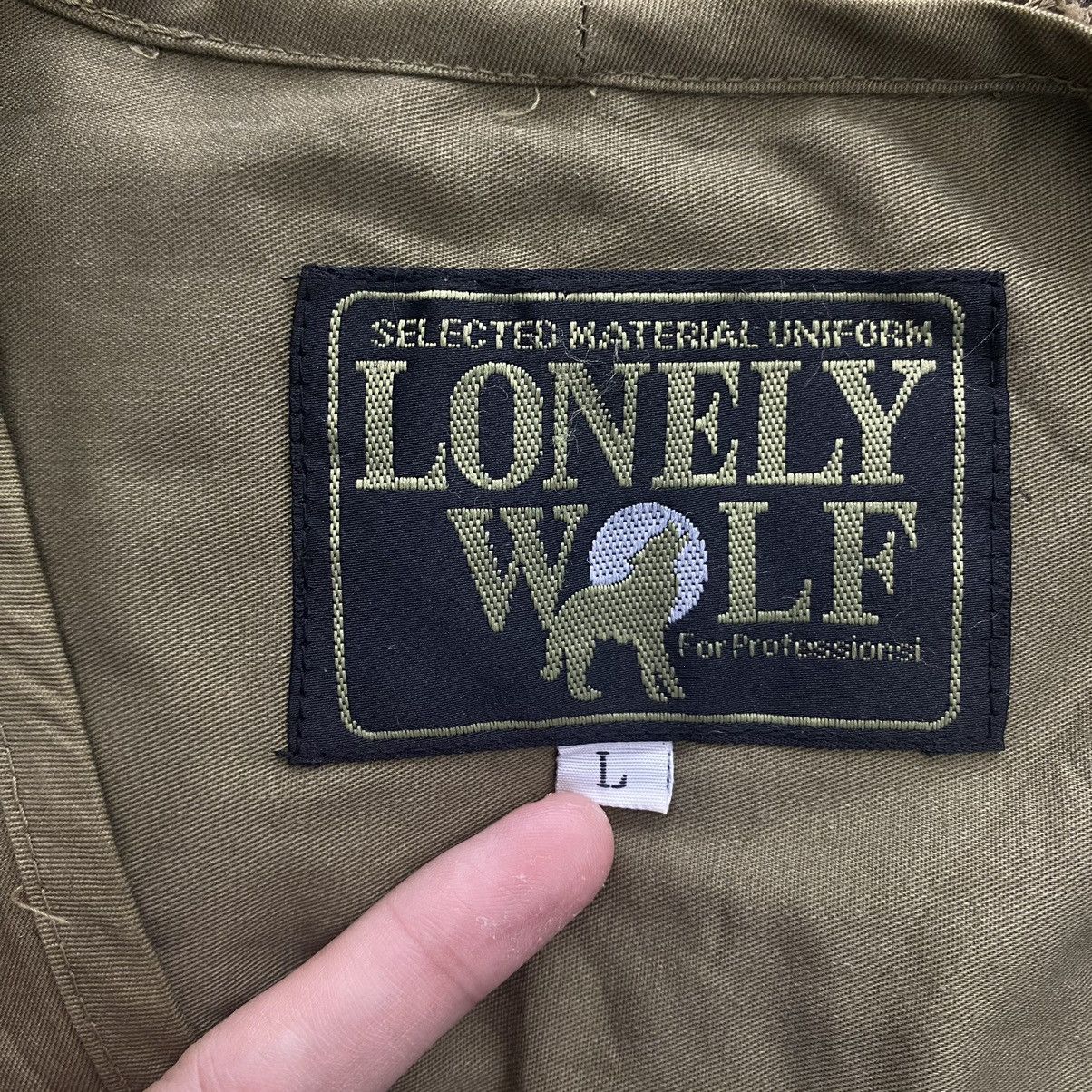 Japanese Brand × Vintage Vintage LONELY WOLF Japanese Brand Outdoor Hiking Fishing Size US L / EU 52-54 / 3 - 5 Thumbnail