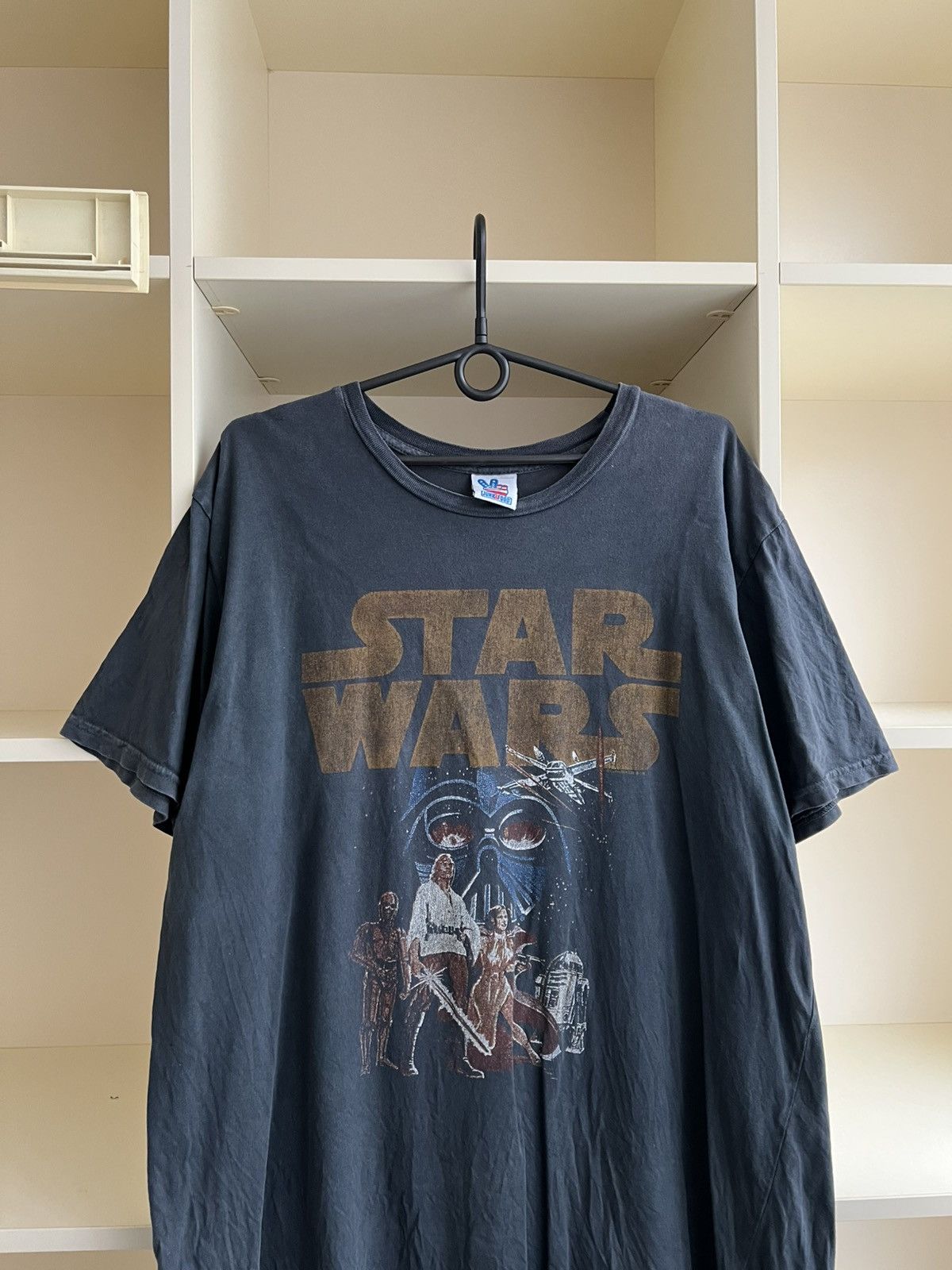 Star Wars Vintage Star Wars Movie Tee T-Shirt Made in USA Size US XL / EU 56 / 4 - 4 Thumbnail