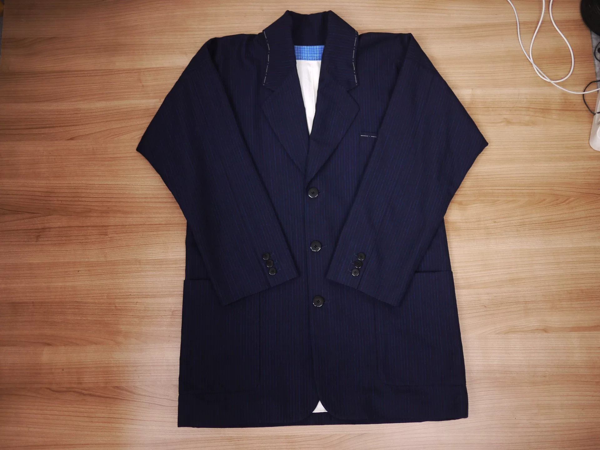 Visvim visvim new hope jacket in navy blue Size US S / EU 44-46 / 1 - 1 Thumbnail
