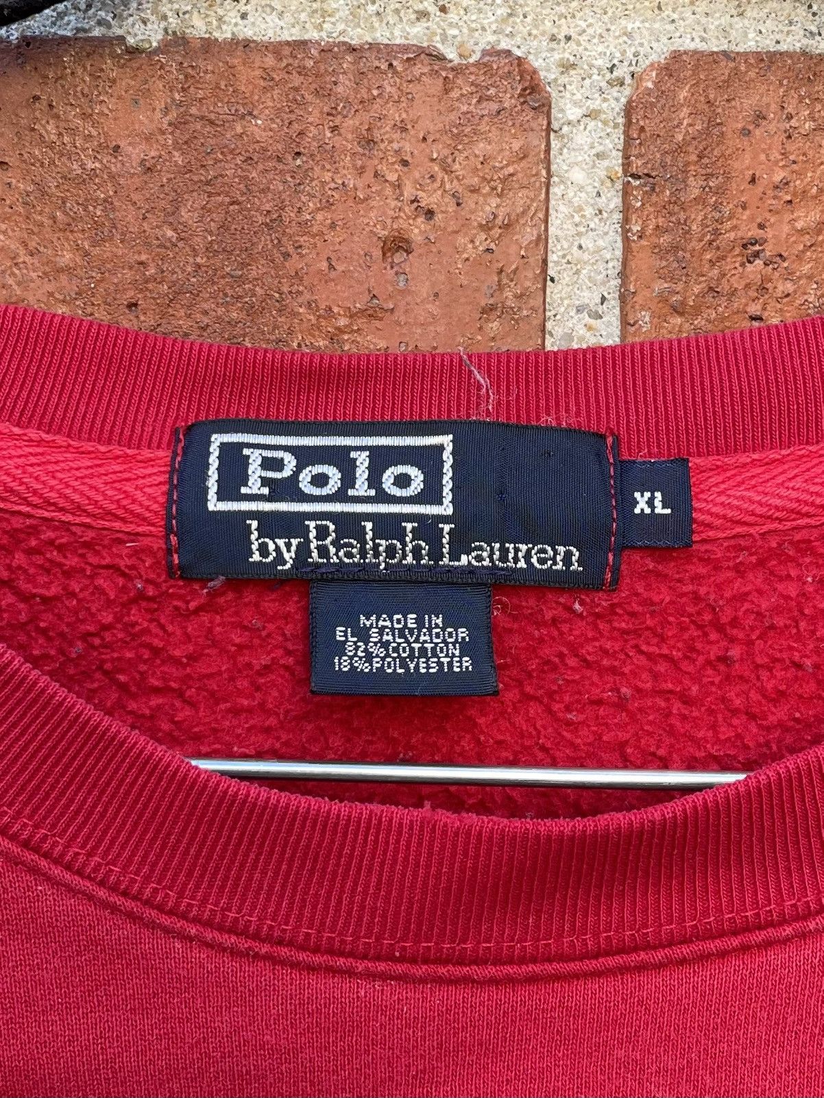 Polo Ralph Lauren Vintage 90s Polo Ralph Lauren Pullover Small Pony Crewneck Size US XL / EU 56 / 4 - 2 Thumbnail
