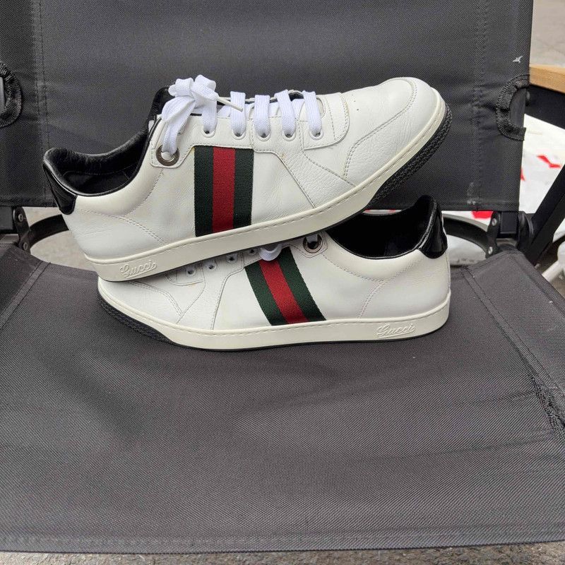 Gucci Gucci Low-Top Leather Sneakers for Men Size US 8.5 / EU 41-42 - 6 Thumbnail