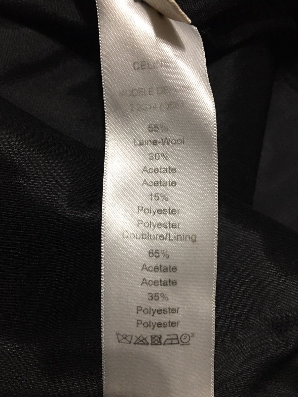 Celine CELINE Wool Blend Black Elegant Short Skirt Size EU 40 Size 28" / US 6 / IT 42 - 16 Thumbnail