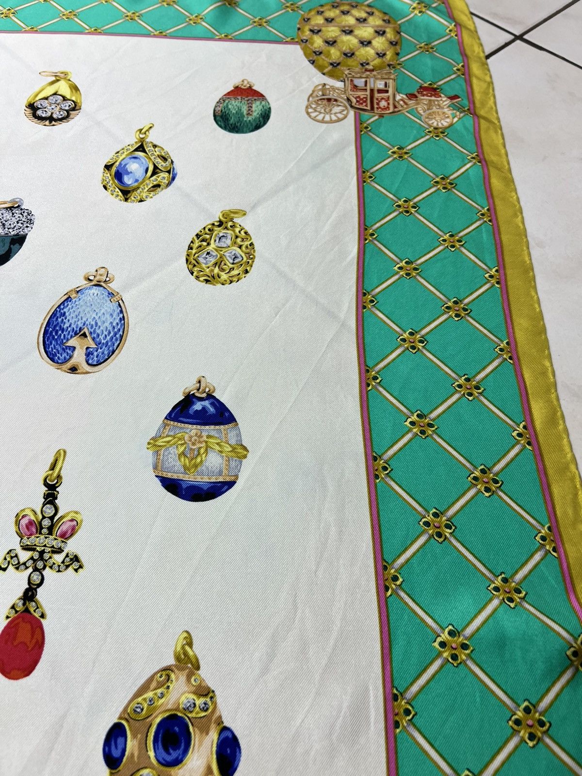 Vintage Vintage 90s Mantero VIII Collection silk handkerchief scarf Size ONE SIZE - 12 Thumbnail