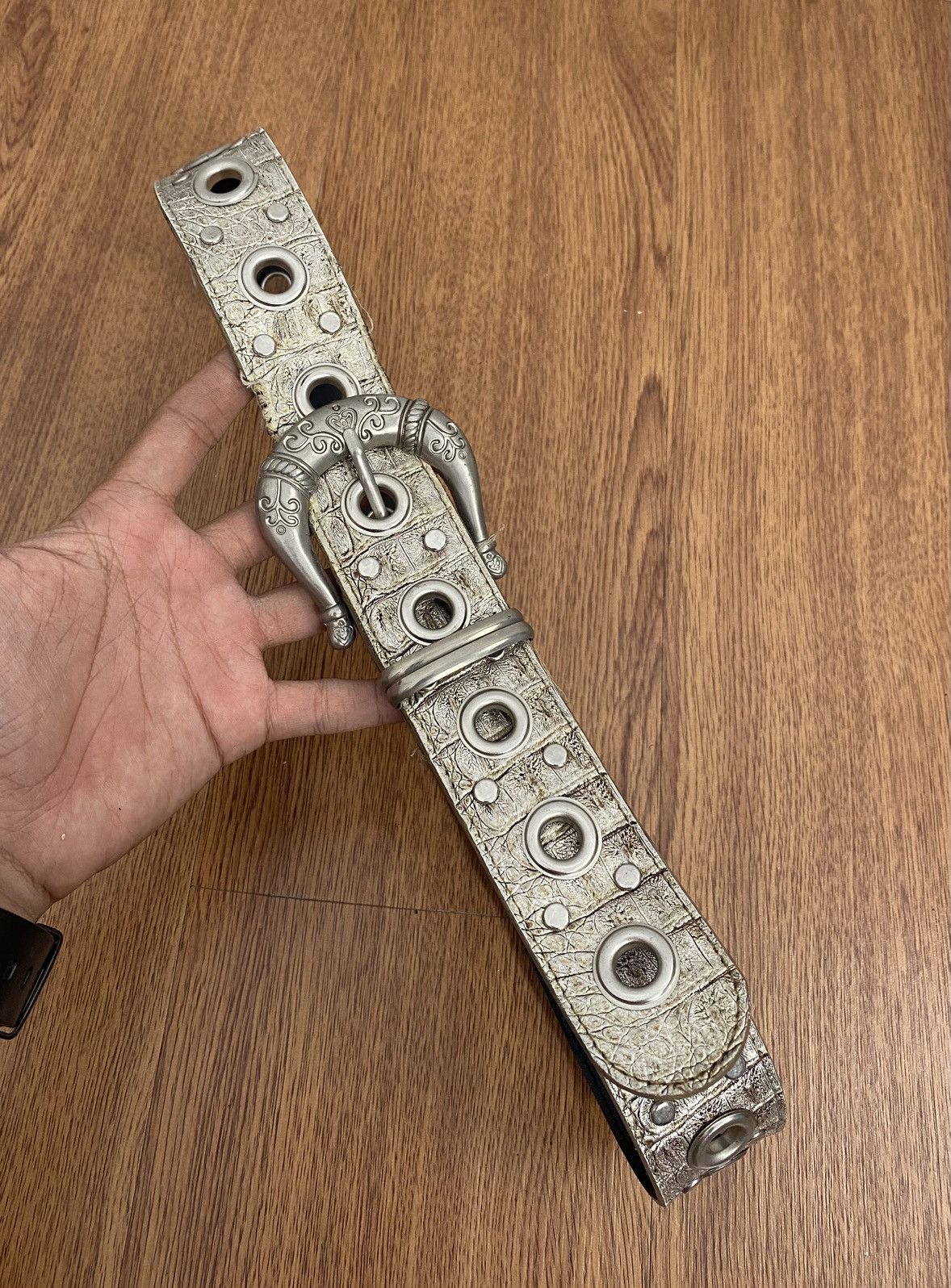 Japanese Brand × Vintage Ringer silver belt Size ONE SIZE - 2 Thumbnail
