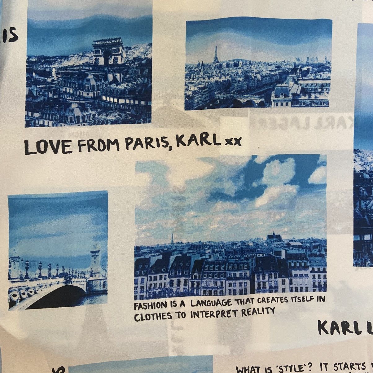 Karl Lagerfeld Karl Lagerfeld Paris Button Front Shirt Women’s XS Size XS / US 0-2 / IT 36-38 - 6 Thumbnail