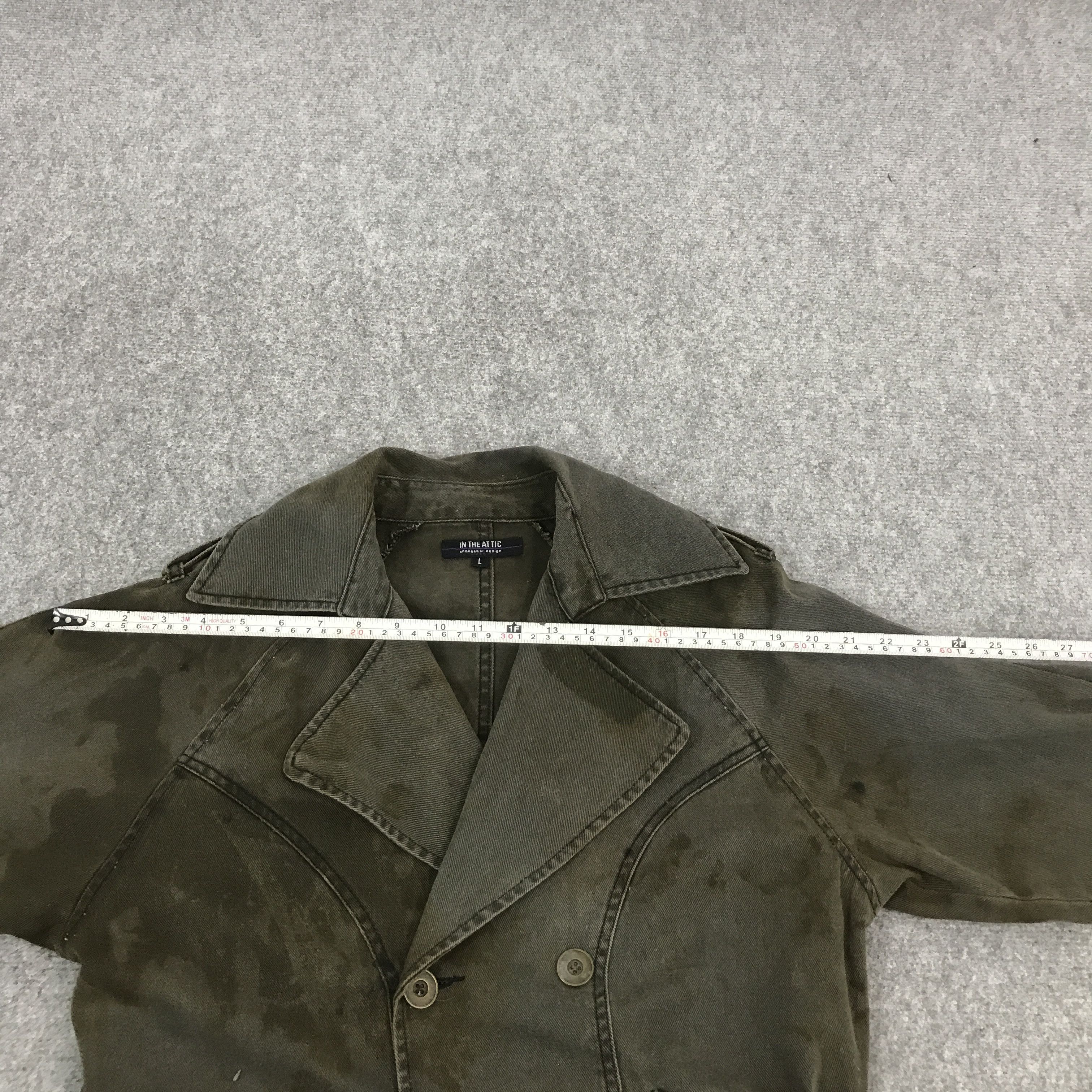 If Six Was Nine × In The Attic × Japanese Brand IN THE ATTIC JAPAN BLACK FADED BONDAGE JACKET Size US L / EU 52-54 / 3 - 9 Thumbnail