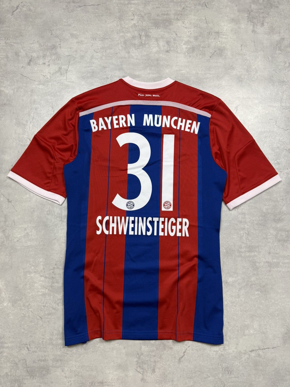 Adidas Adidas Bayern Munchen 2014 #SCHWEINSTEIGER Size US M / EU 48-50 / 2 - 5 Thumbnail