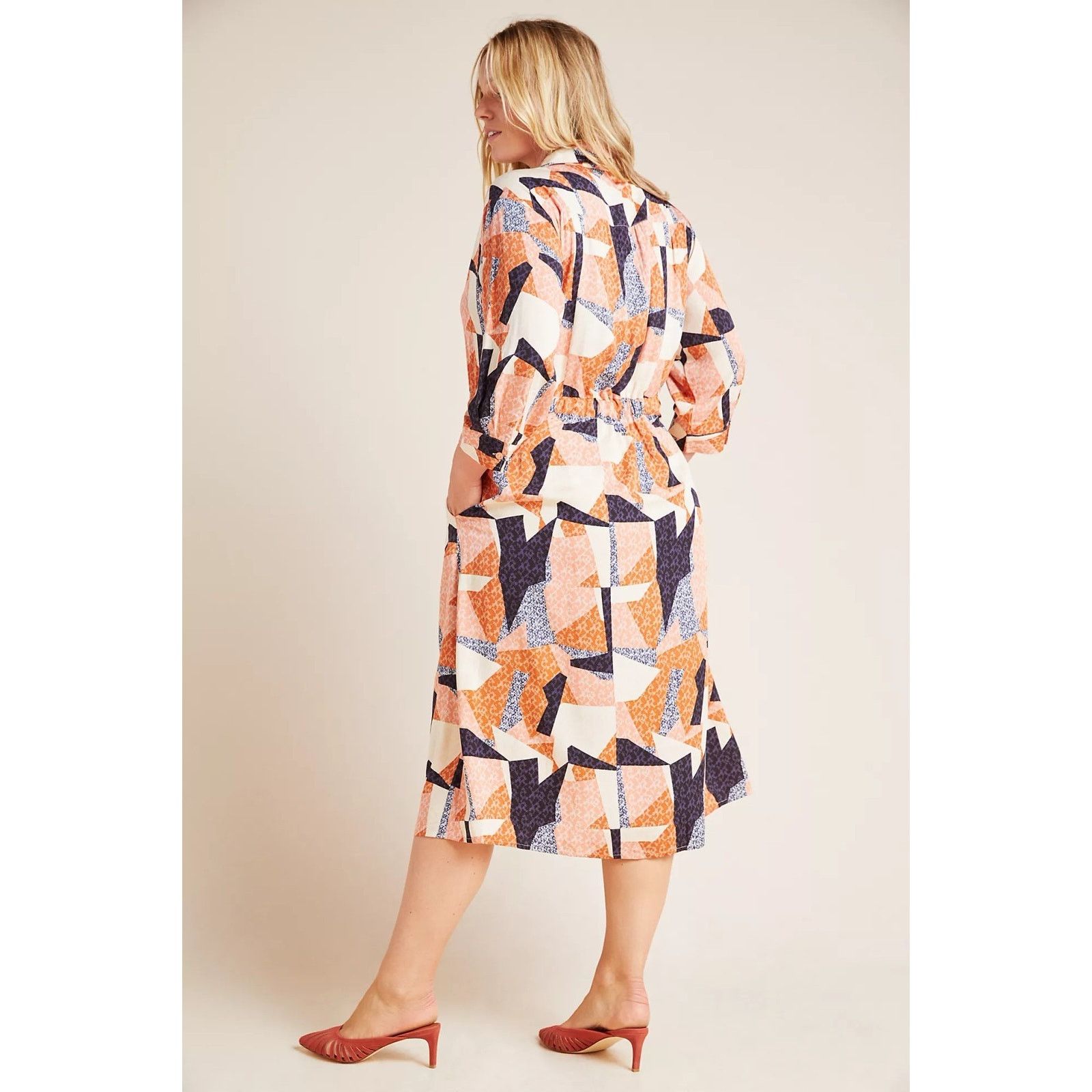 Anthropologie Anthropologie Corey Lynn Calter Clementine Midi Dress S Size S / US 4 / IT 40 - 2 Thumbnail
